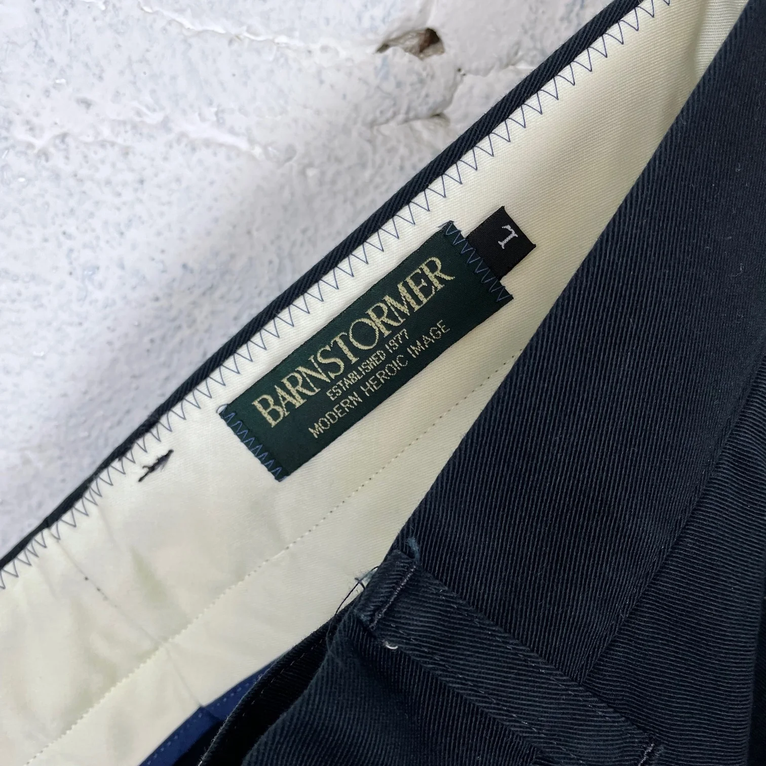 barnstormer | 1001p nop dress chinos navy - Image 8