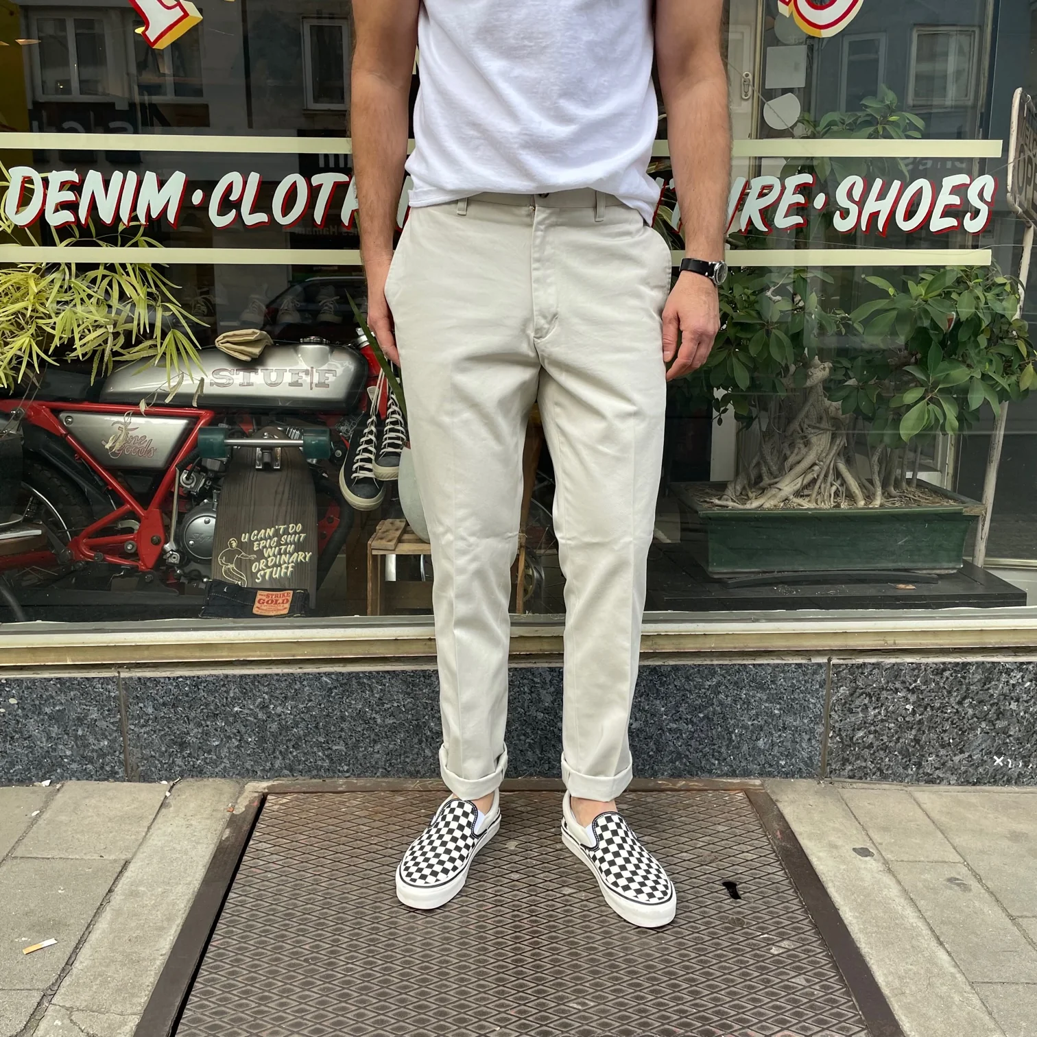 barnstormer | 1001p nop dress chinos sand - Image 3