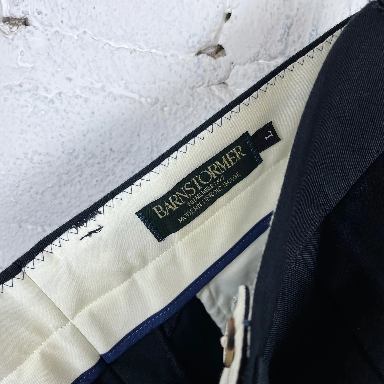 barnstormer | 1002p 2p dress chinos navy - Image 7