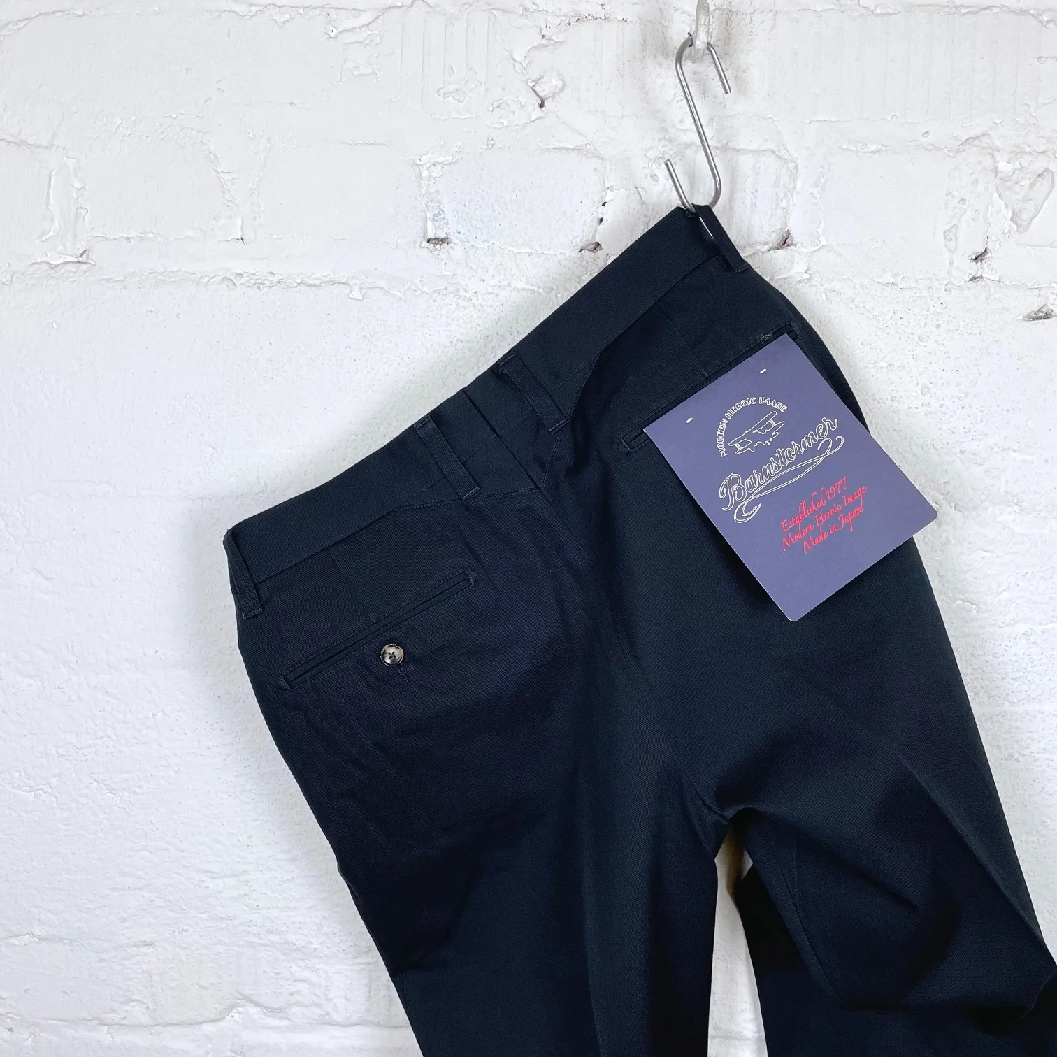 barnstormer | 1002p 2p dress chinos navy - Image 8