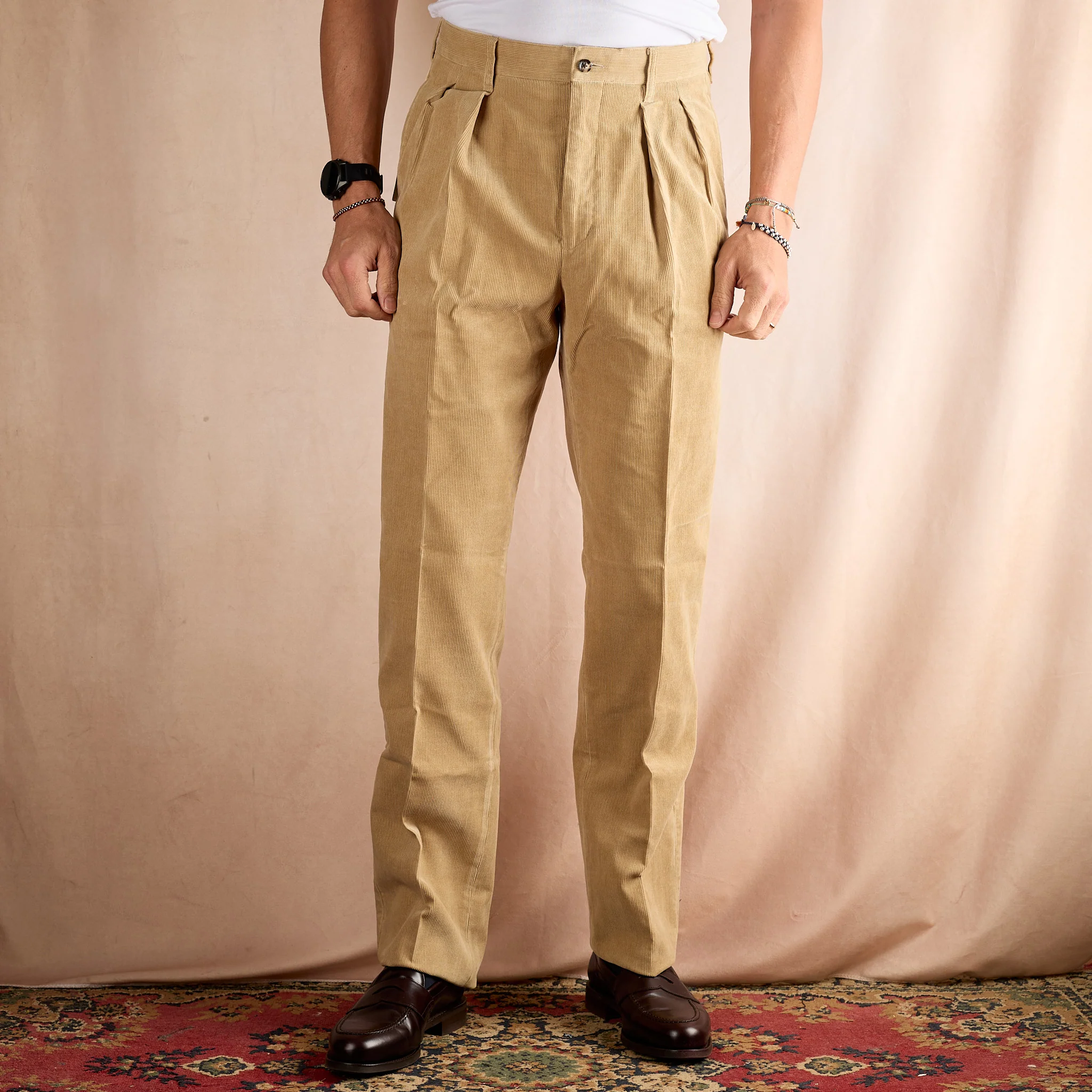barnstormer | 1909 corduroy pants - beige - Image 2