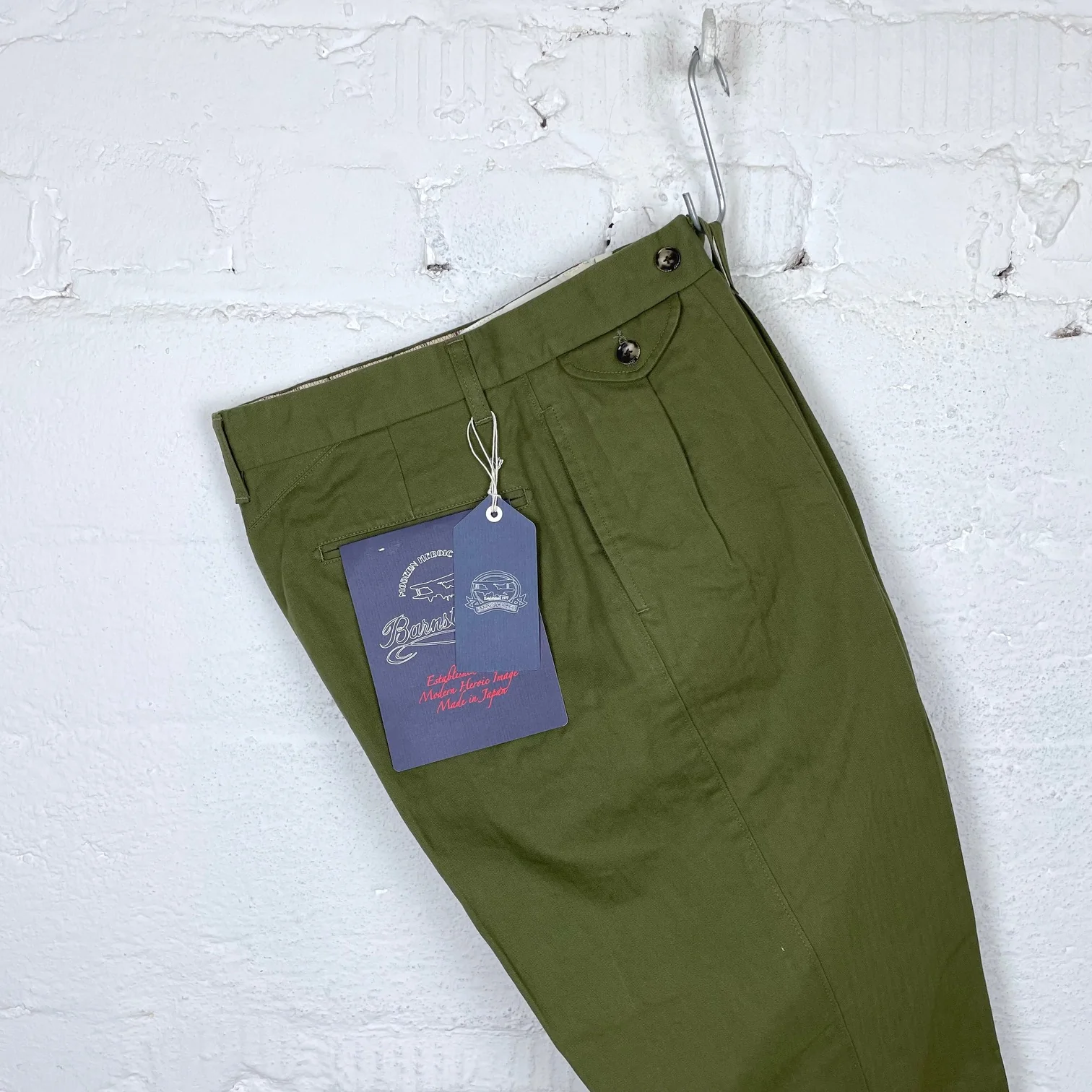 barnstormer | 1950p macarthur2 herringbone olive - Image 4