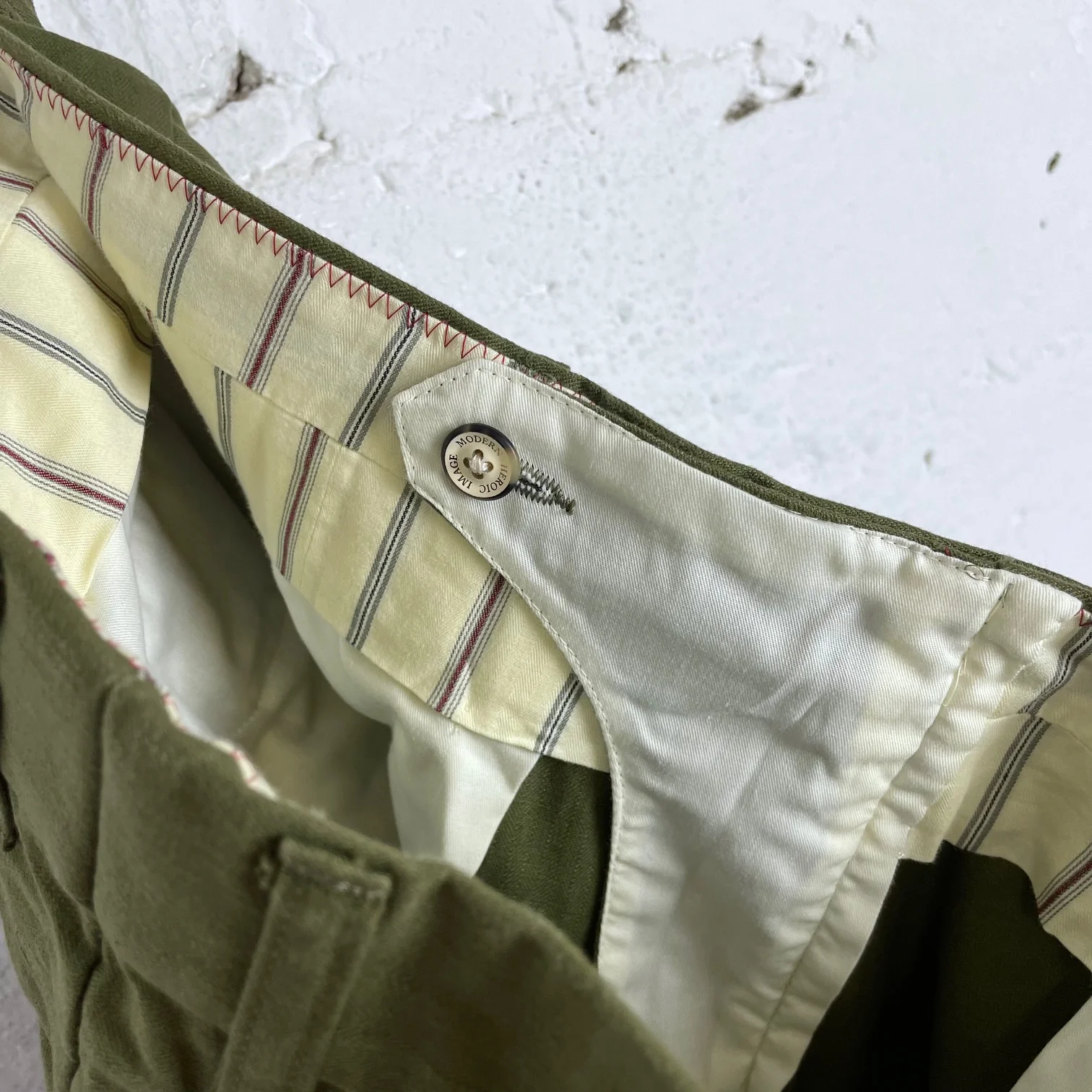 barnstormer | 1950p macarthur2 herringbone olive - Image 7