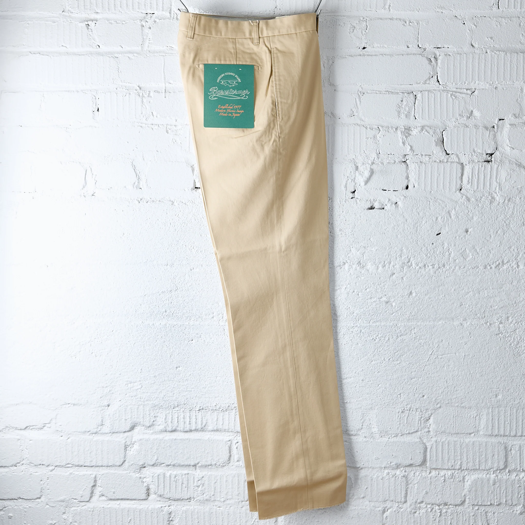 barnstormer | 1952uc flat front chinos - beige