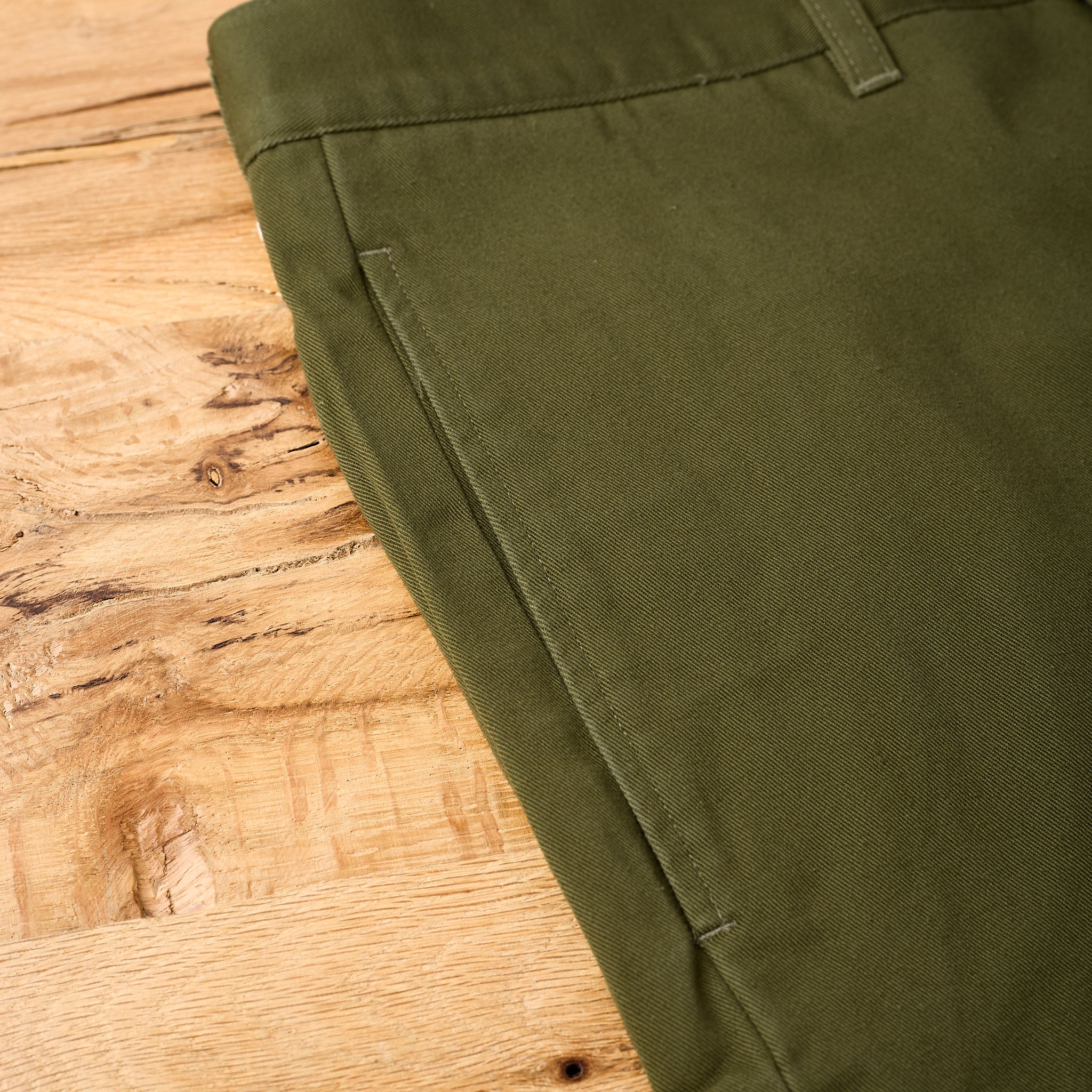 barnstormer | 1952uc flat front chinos - olive - Image 4