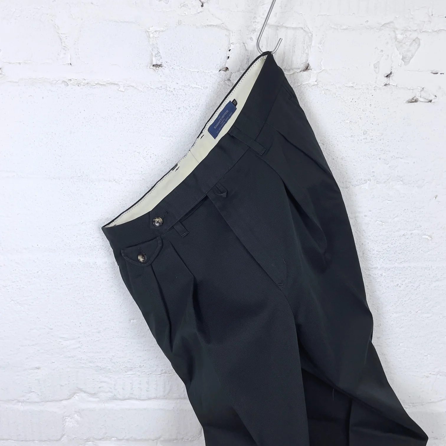 barnstormer | 1954p two pleated chinos - black - Image 4