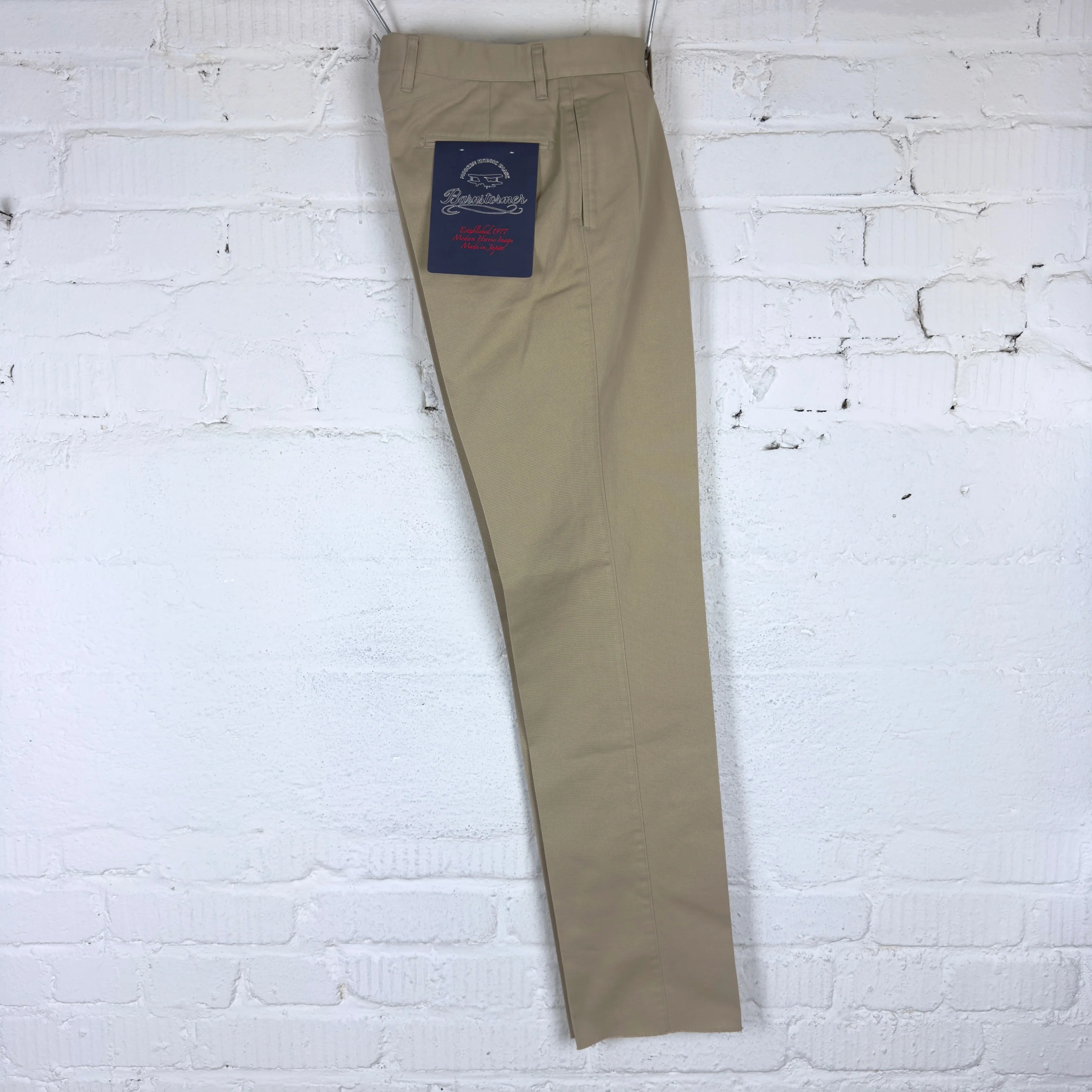 barnstormer | 1955uc two pleated chinos - beige