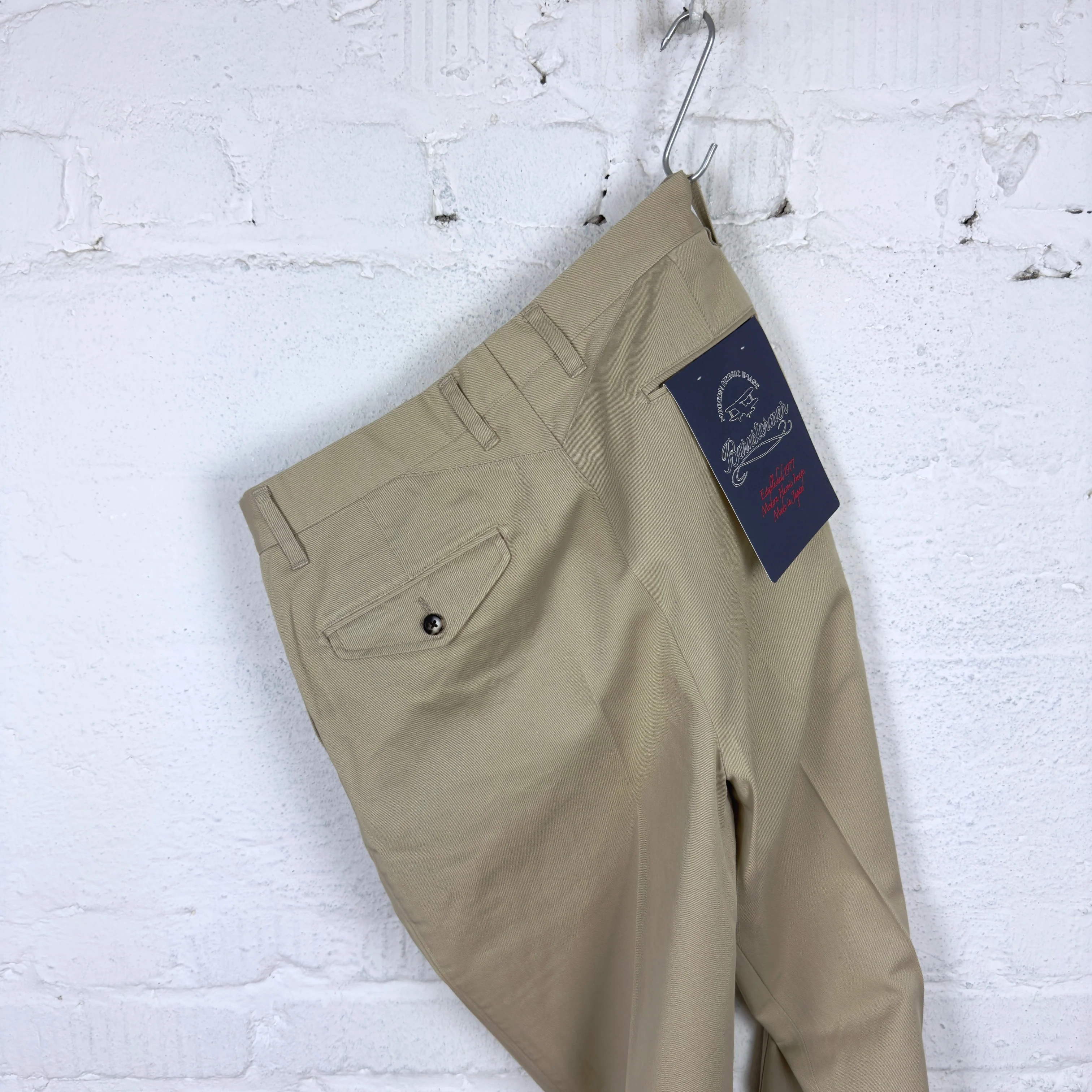barnstormer | 1955uc two pleated chinos - beige - Image 5