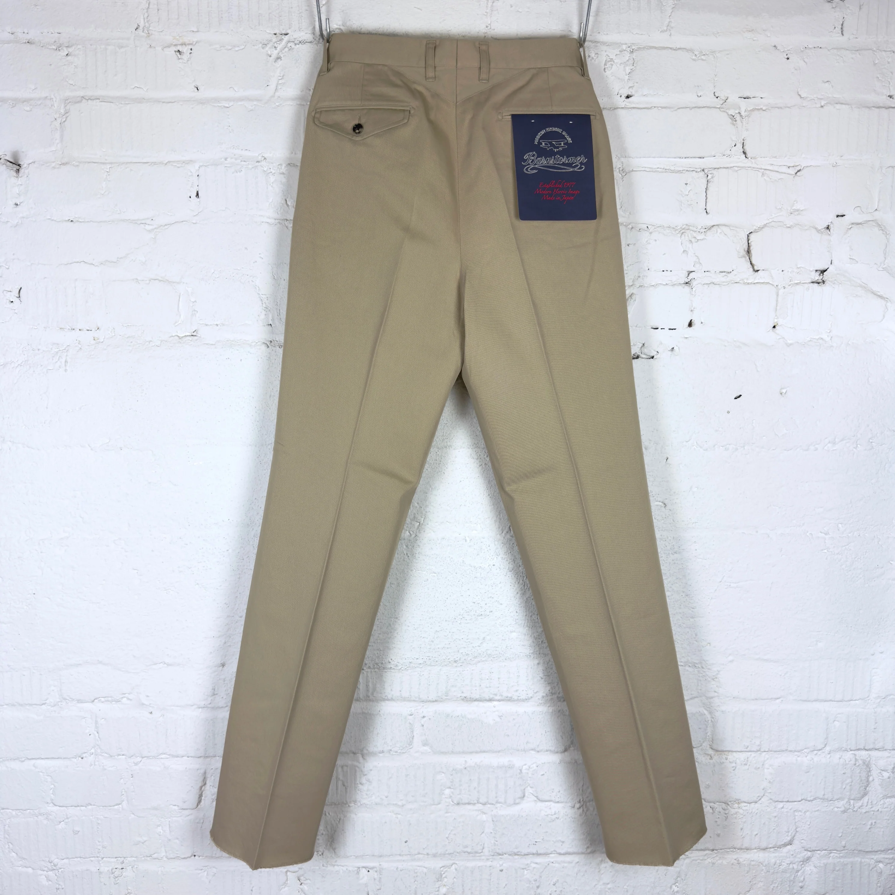 barnstormer | 1955uc two pleated chinos - beige - Image 6