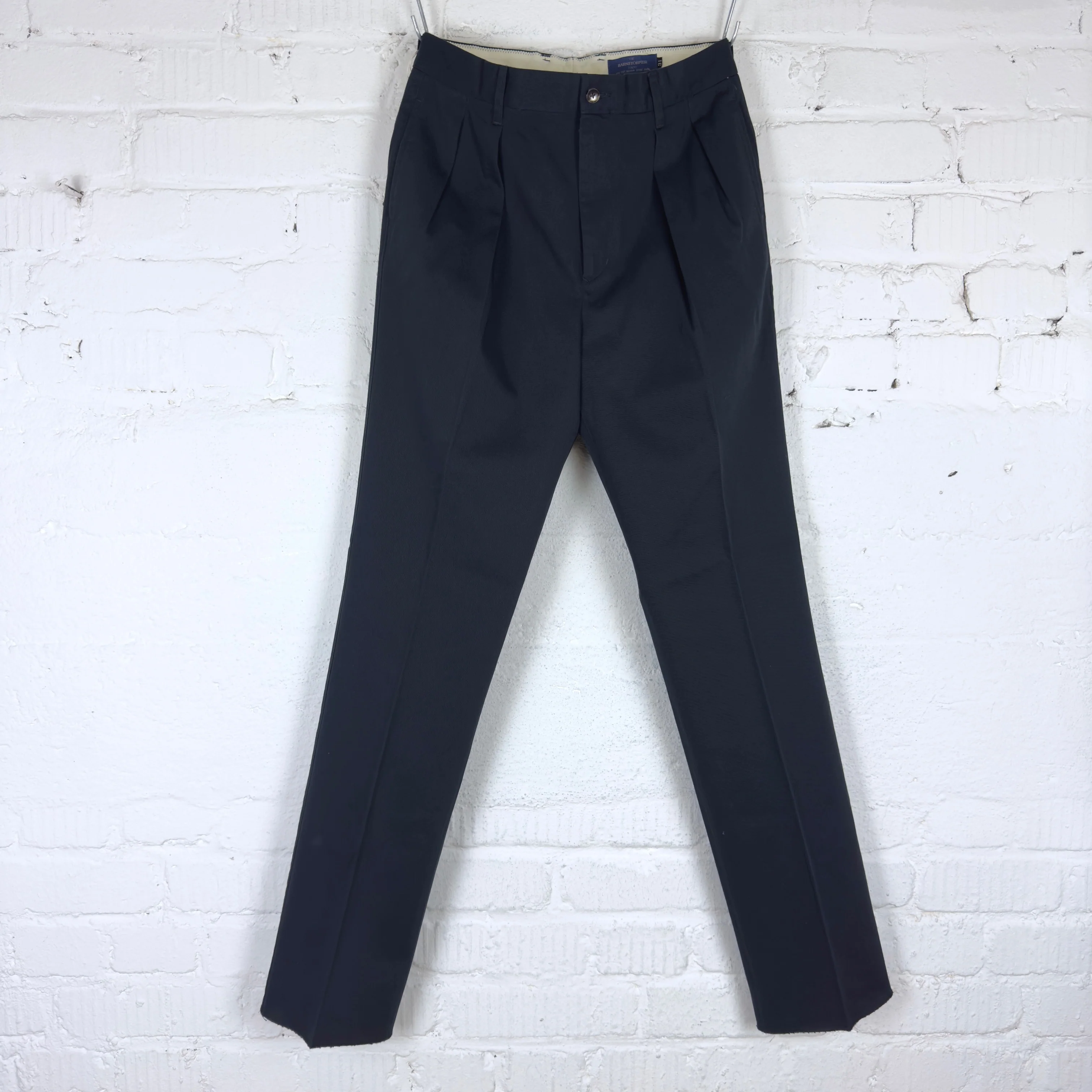 barnstormer | 1955uc two pleated chinos - navy - Image 3