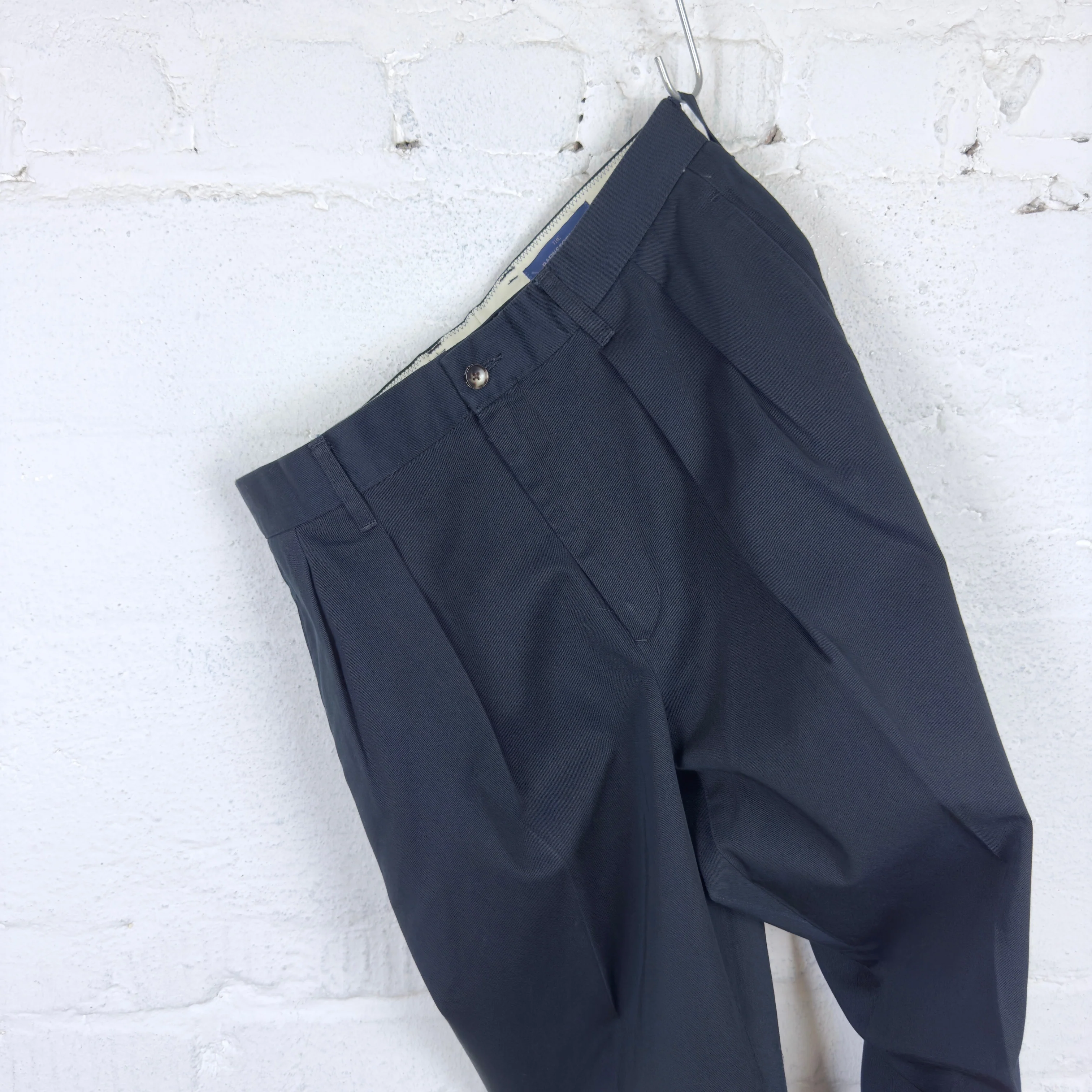 barnstormer | 1955uc two pleated chinos - navy - Image 4