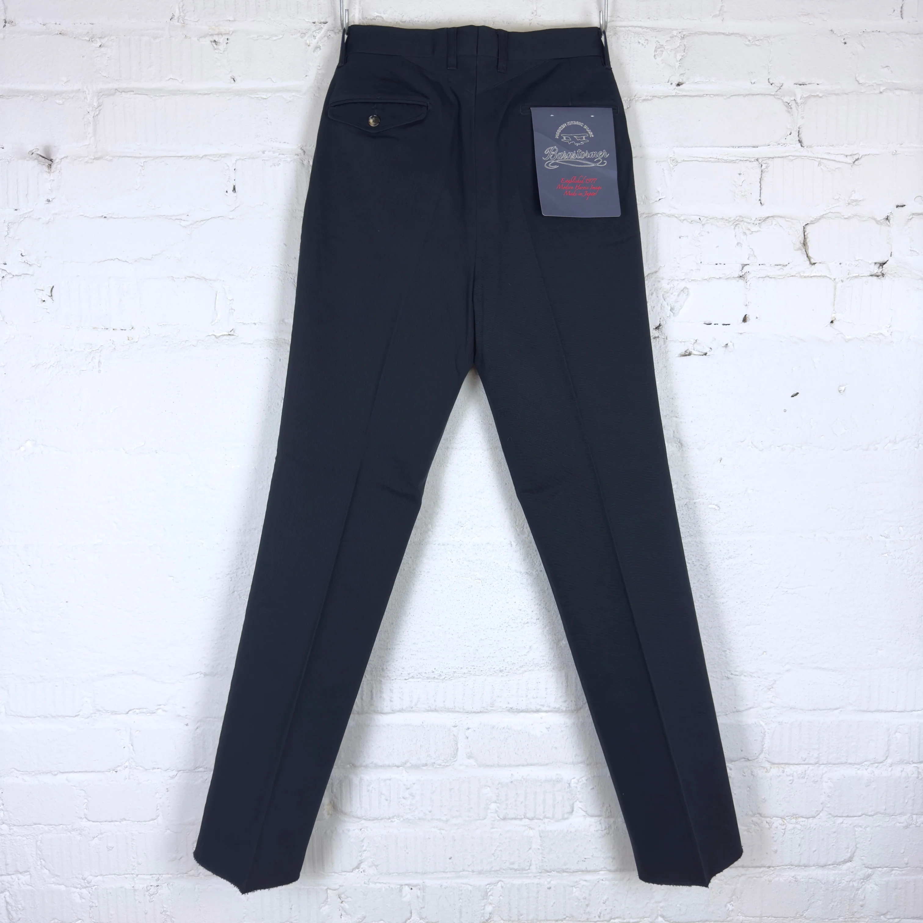 barnstormer | 1955uc two pleated chinos - navy - Image 7