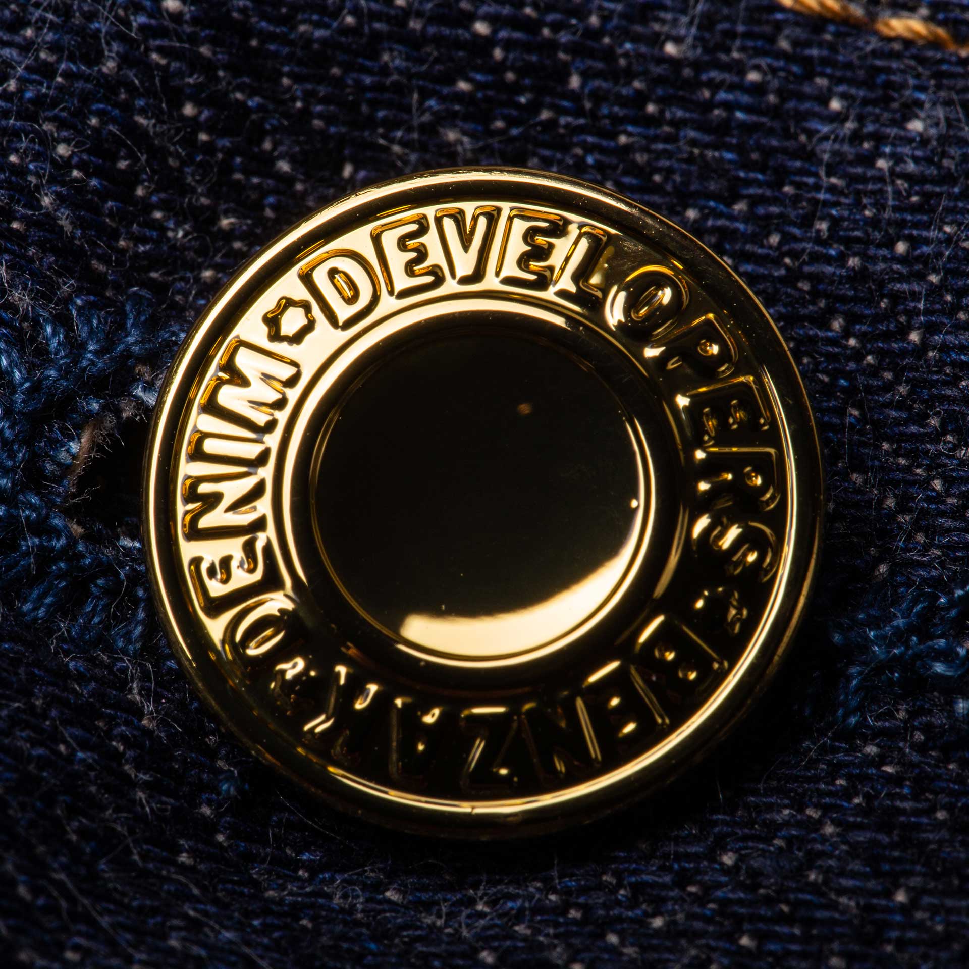 benzak denim developers | b-02 straight 10ya 15oz brown cotton golden selvedge - Image 8