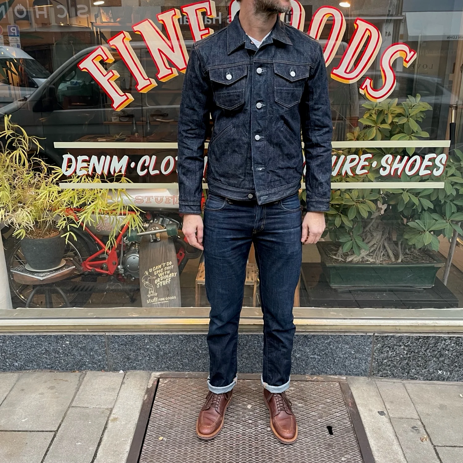 big john | rare r609 15.5oz selvedge denim jacket - Image 3