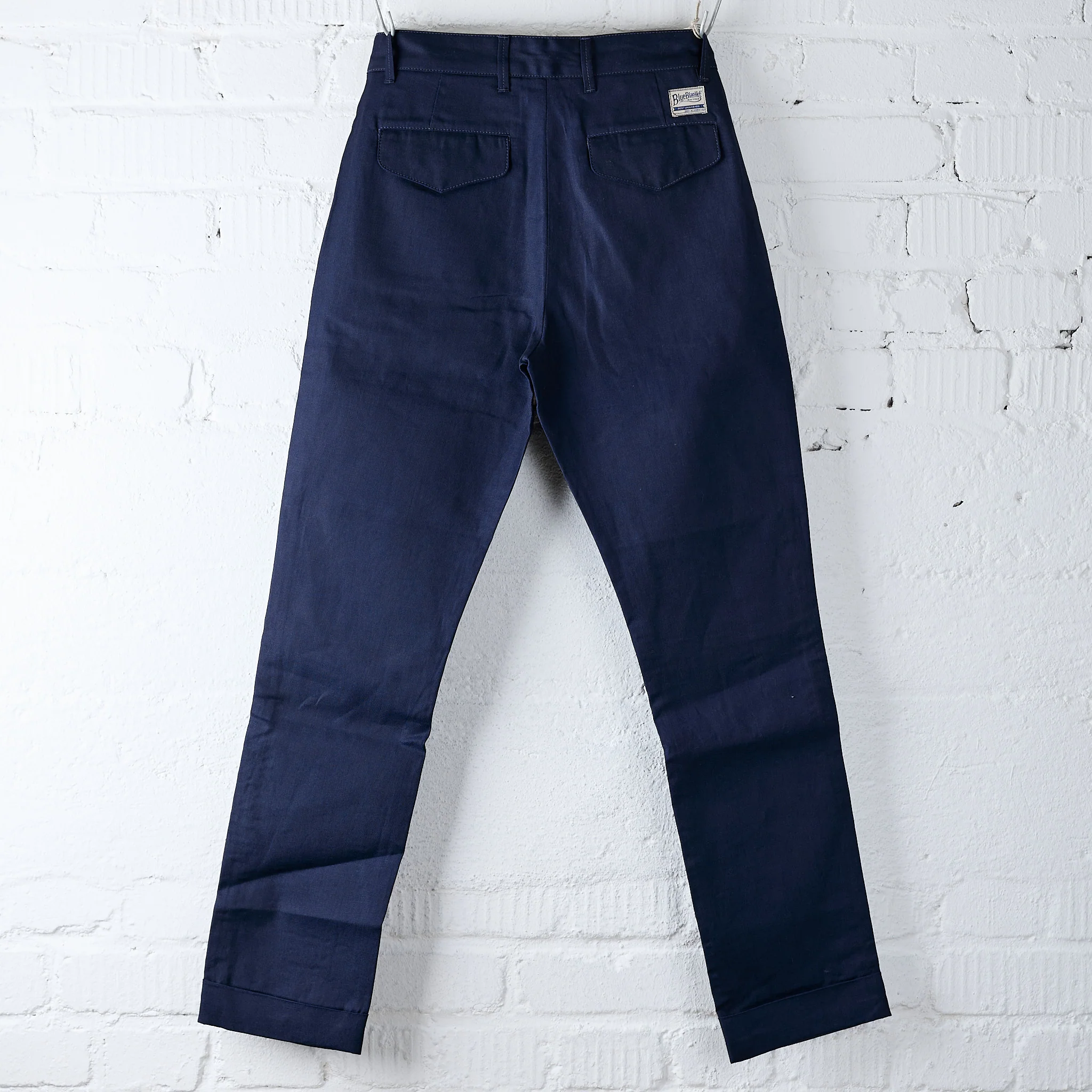 blue blanket | p36 it88 pleated trousers - indigo - Image 3