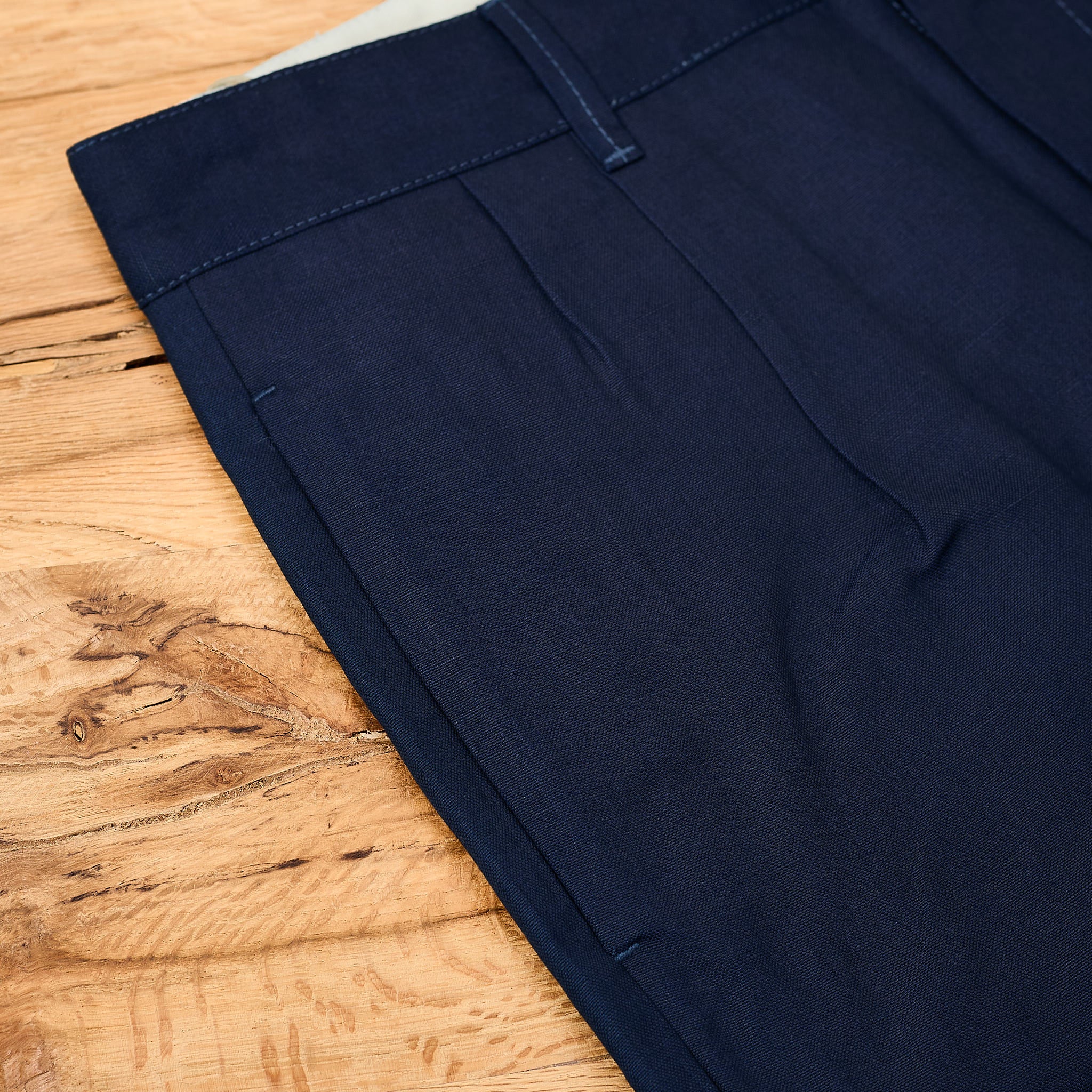 blue blanket | p36 it88 pleated trousers - indigo - Image 5