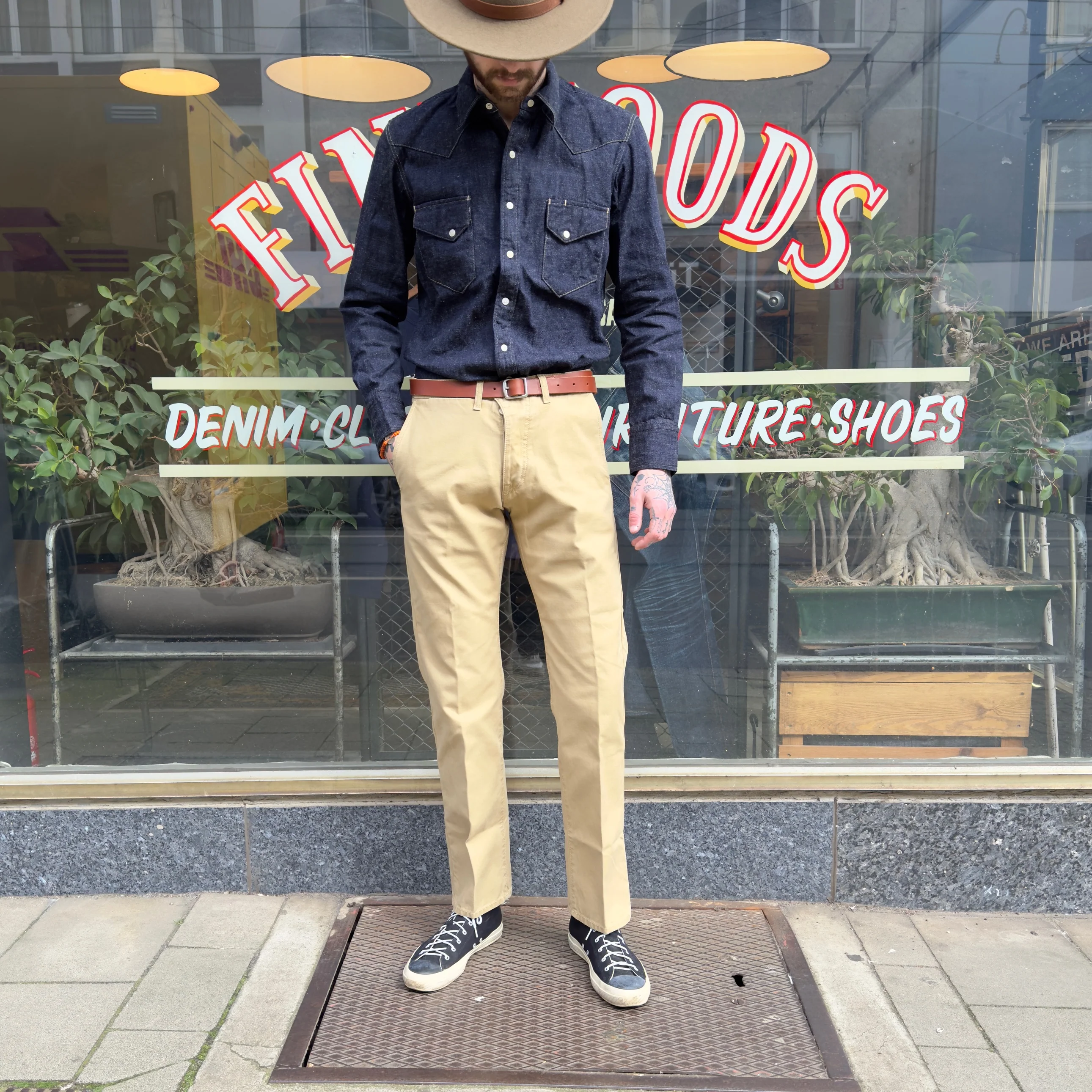boncoura | denim western shirt - Image 3