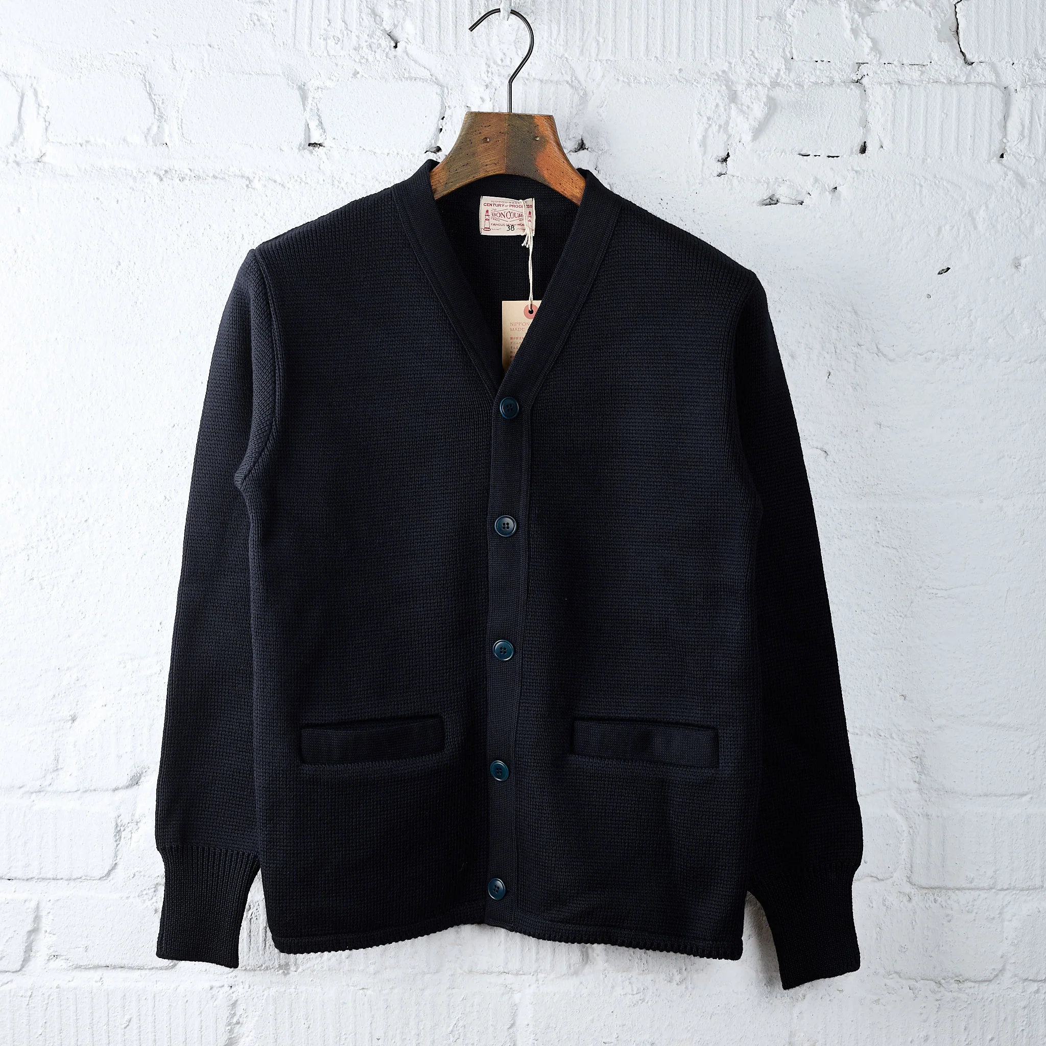 boncoura | ivy cardigan - navy