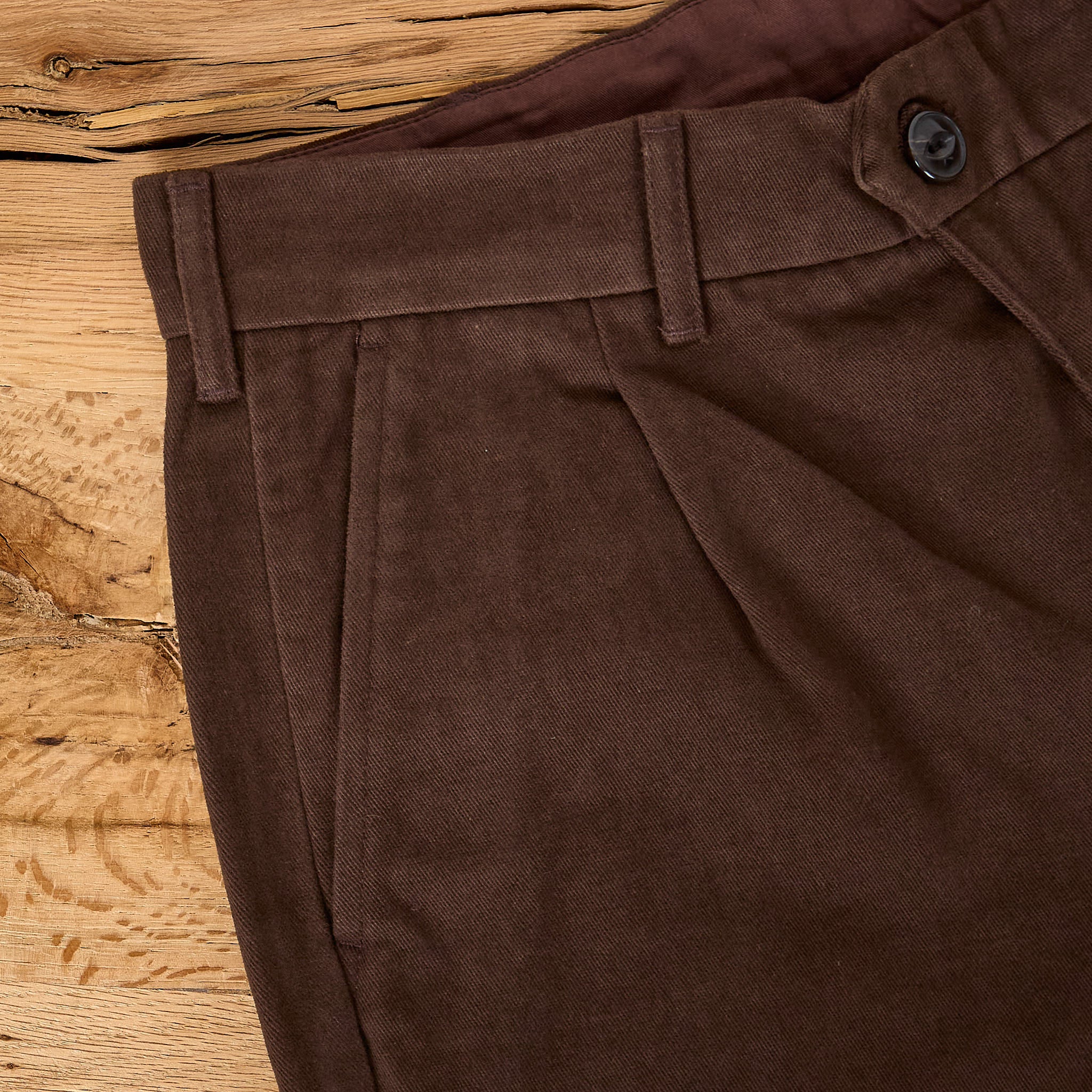 boogie holiday | 12 moleskin pants - brown - Image 4