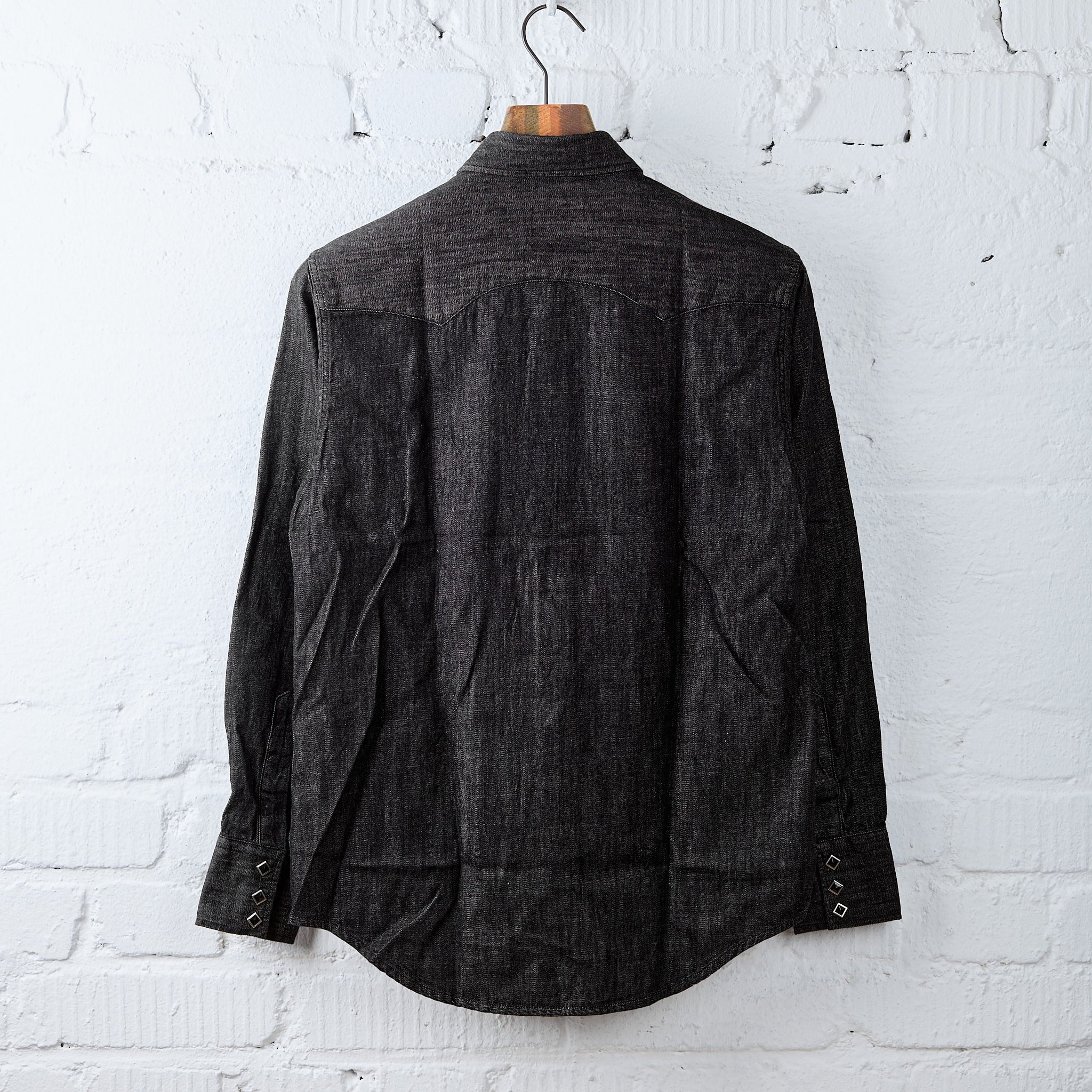 boogie holiday | 13 denim western shirt - black - Image 3