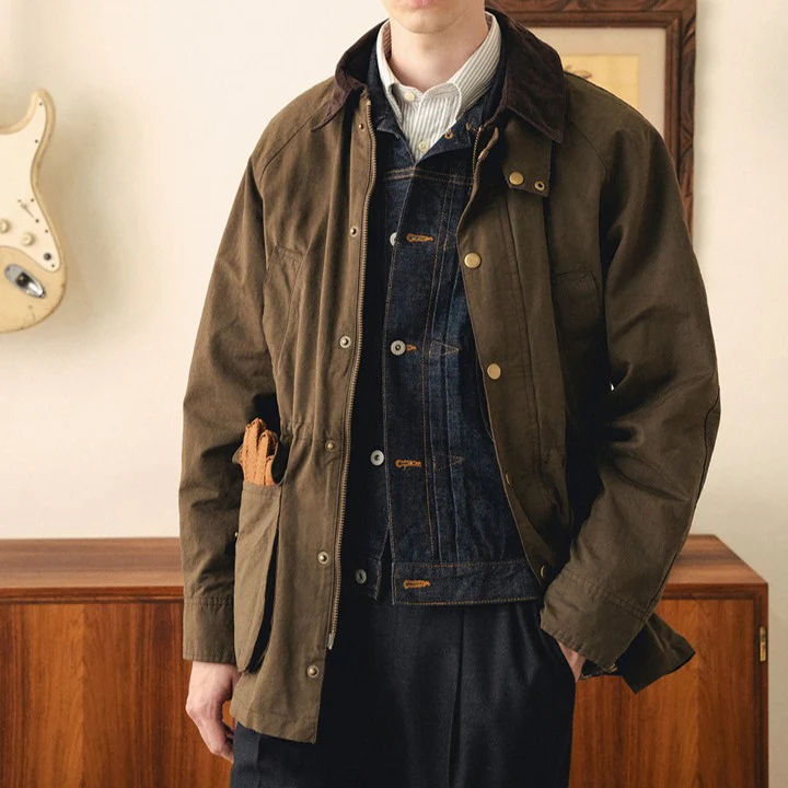 boogie holiday | 14 berkshire field coat - olive - Image 2