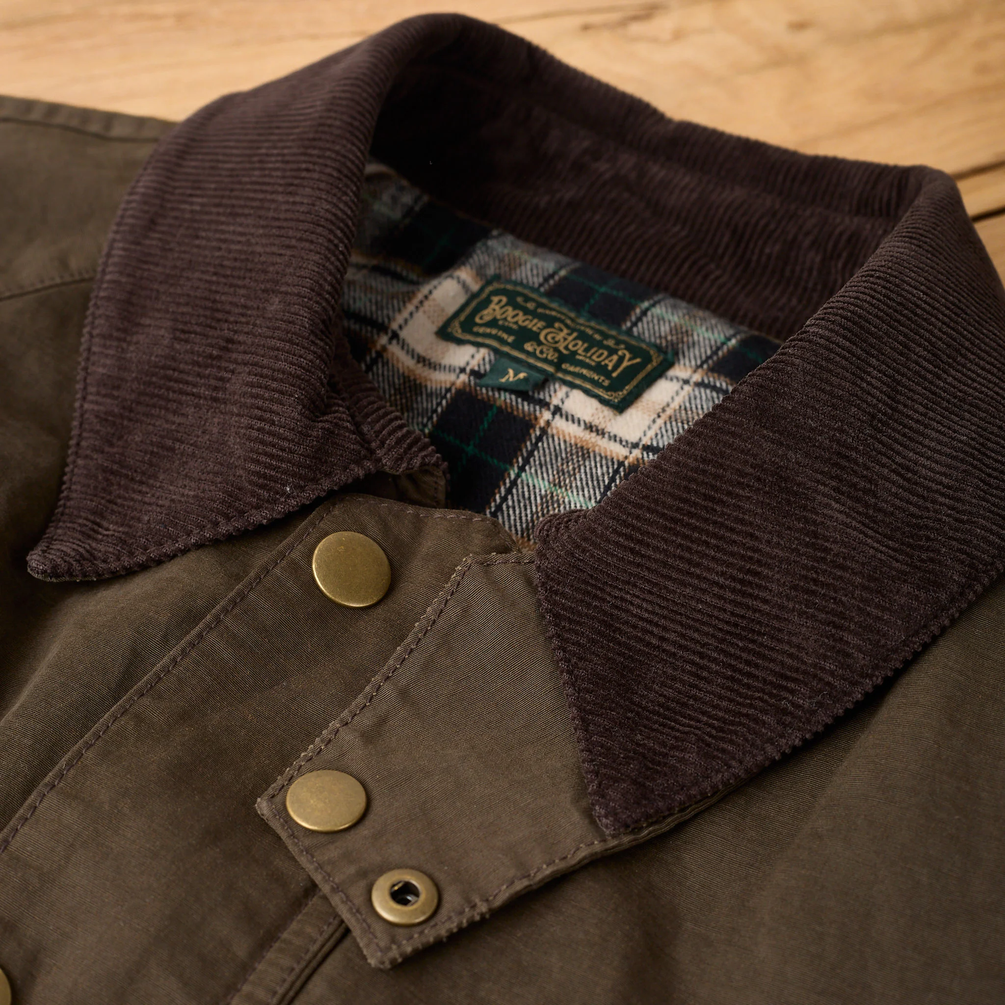 boogie holiday | 14 berkshire field coat - olive - Image 4