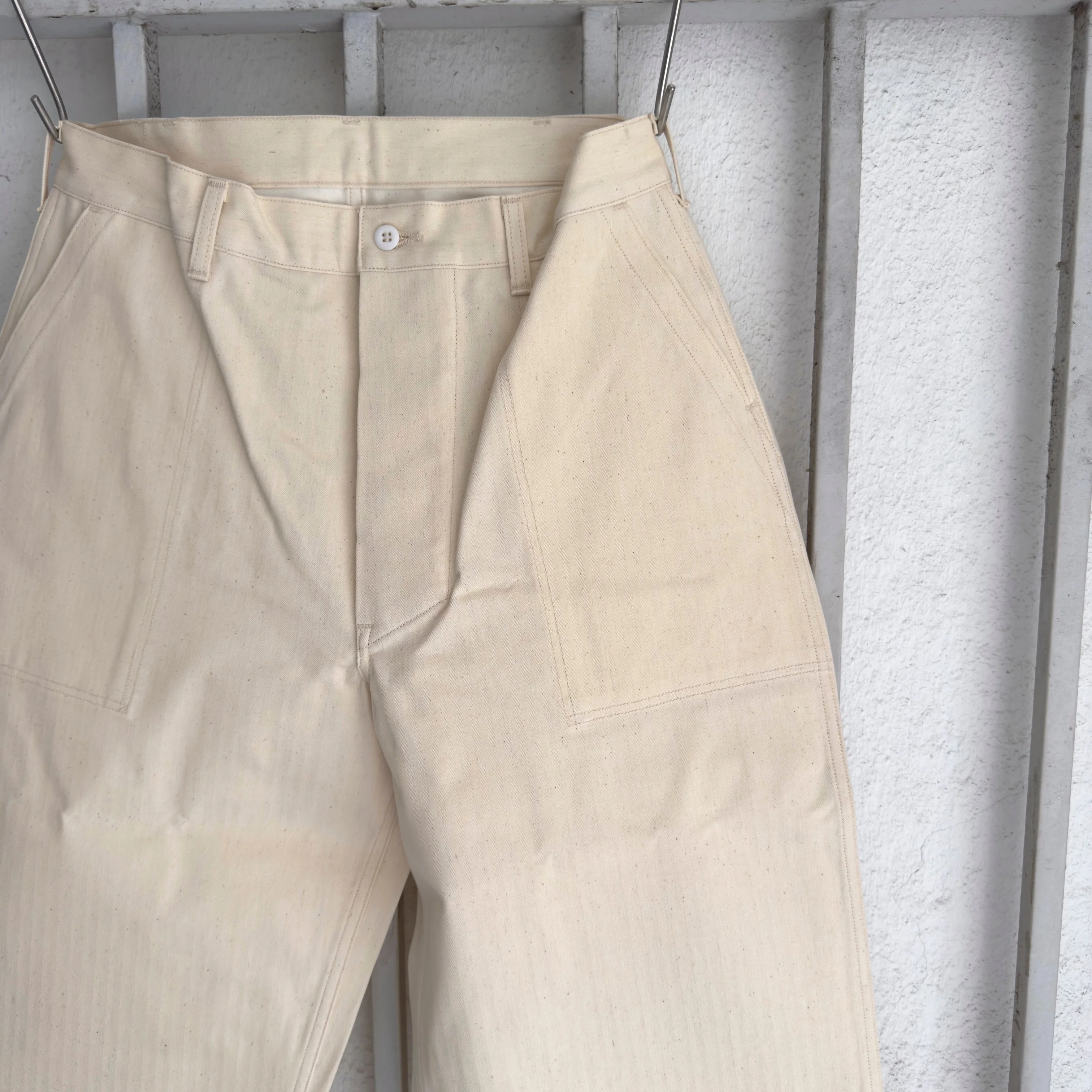 bryceland's | usn deck pants ecru - Image 4