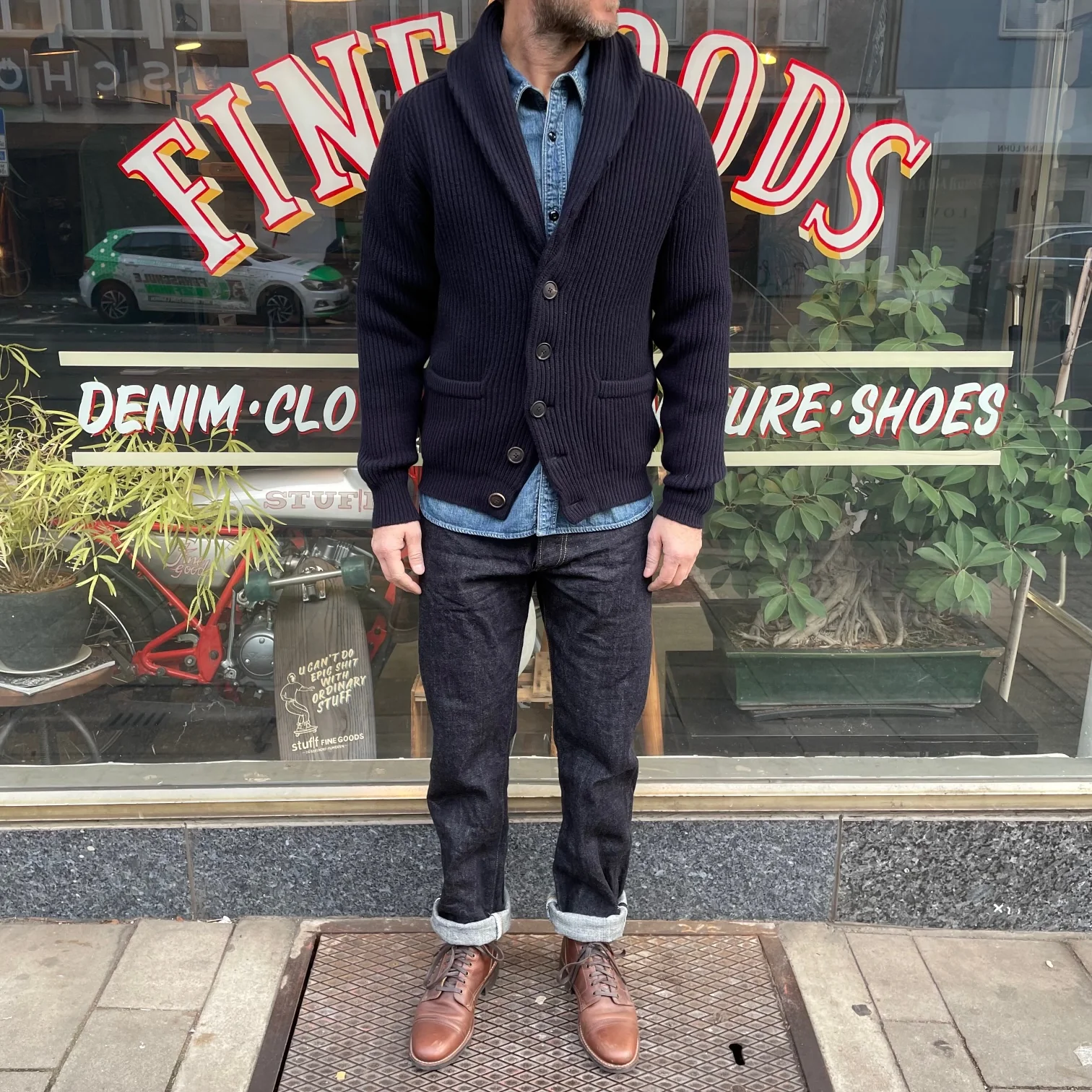 burgus plus | 770-22 standard selvedge jeans 15oz - Image 3