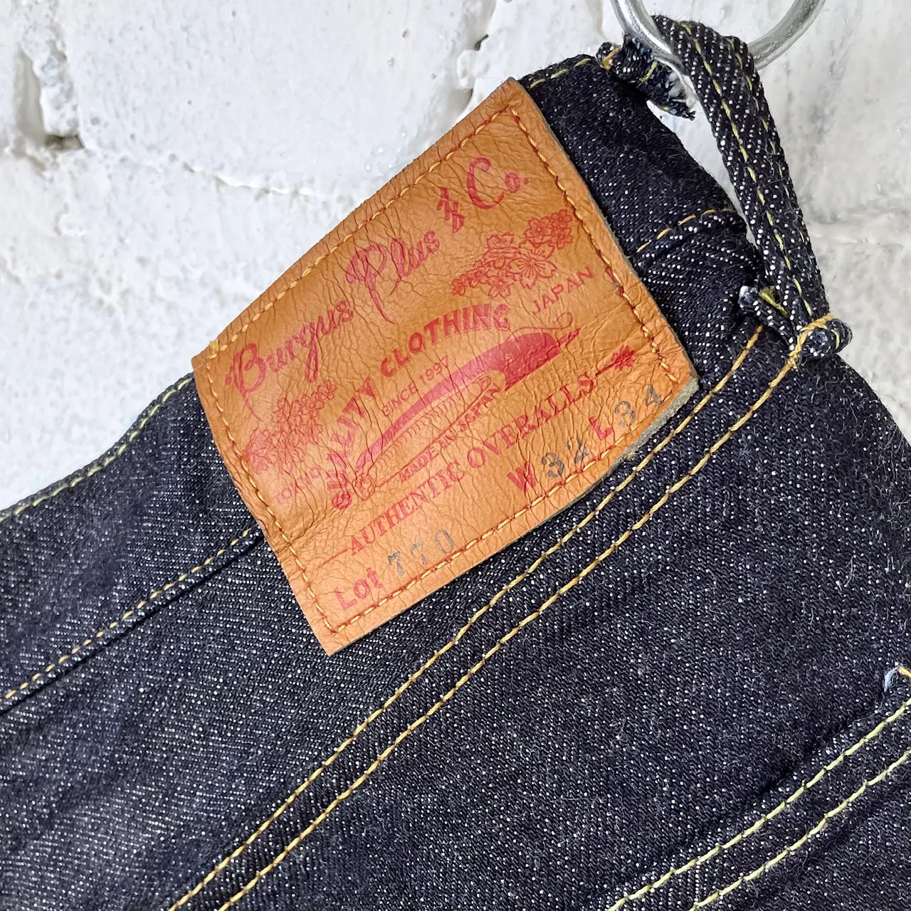 burgus plus | 770-22 standard selvedge jeans 15oz - Image 6