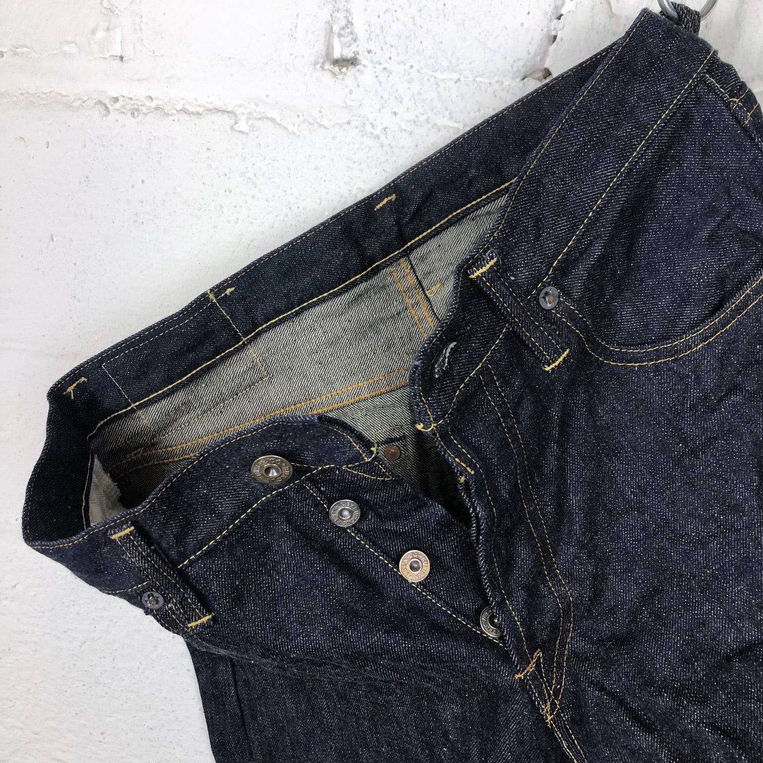 burgus plus | 955-xx natural indigo selvedge jeans 1955 model - Image 6