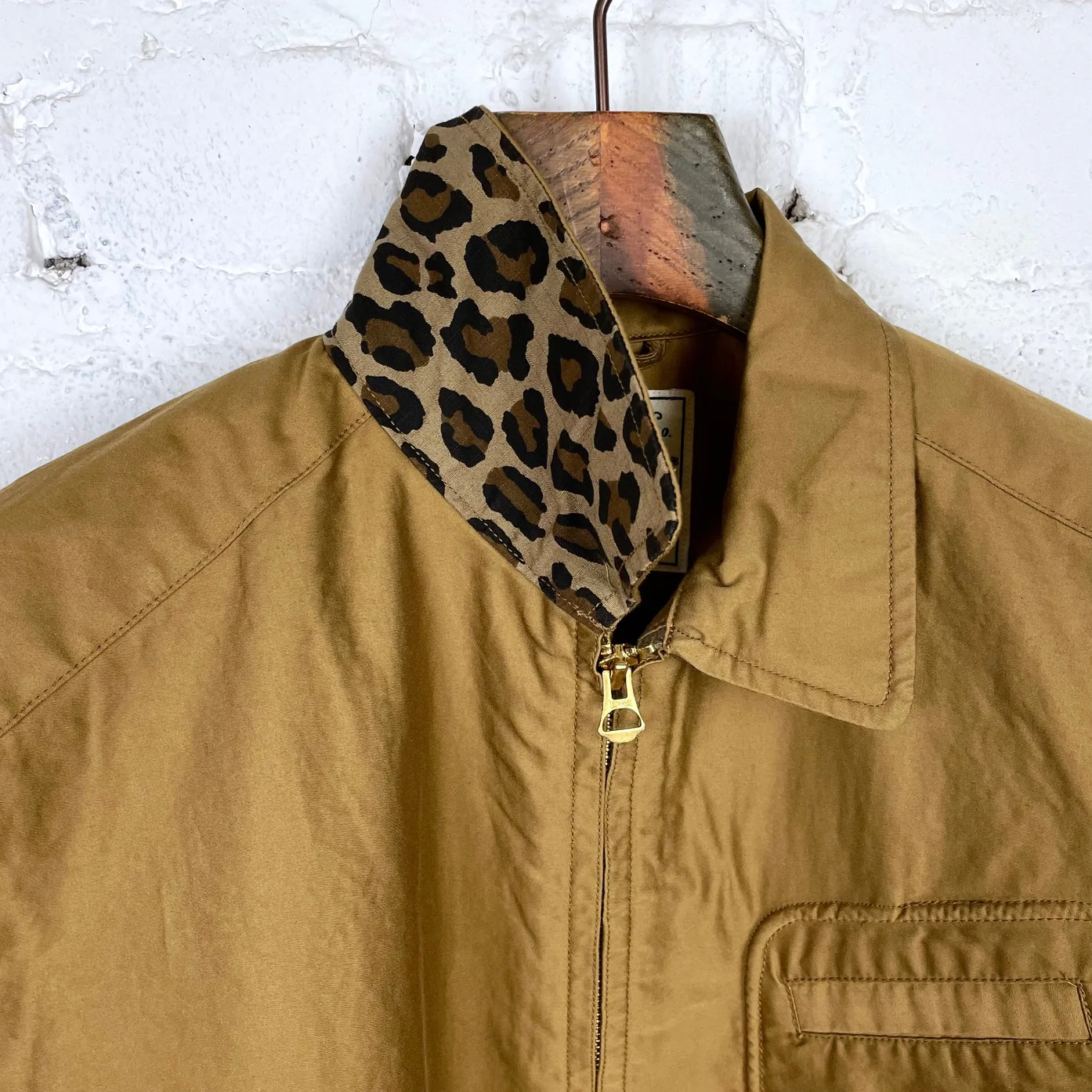 burgus plus | bp21903 moleskin drizzler jacket khaki - Image 6