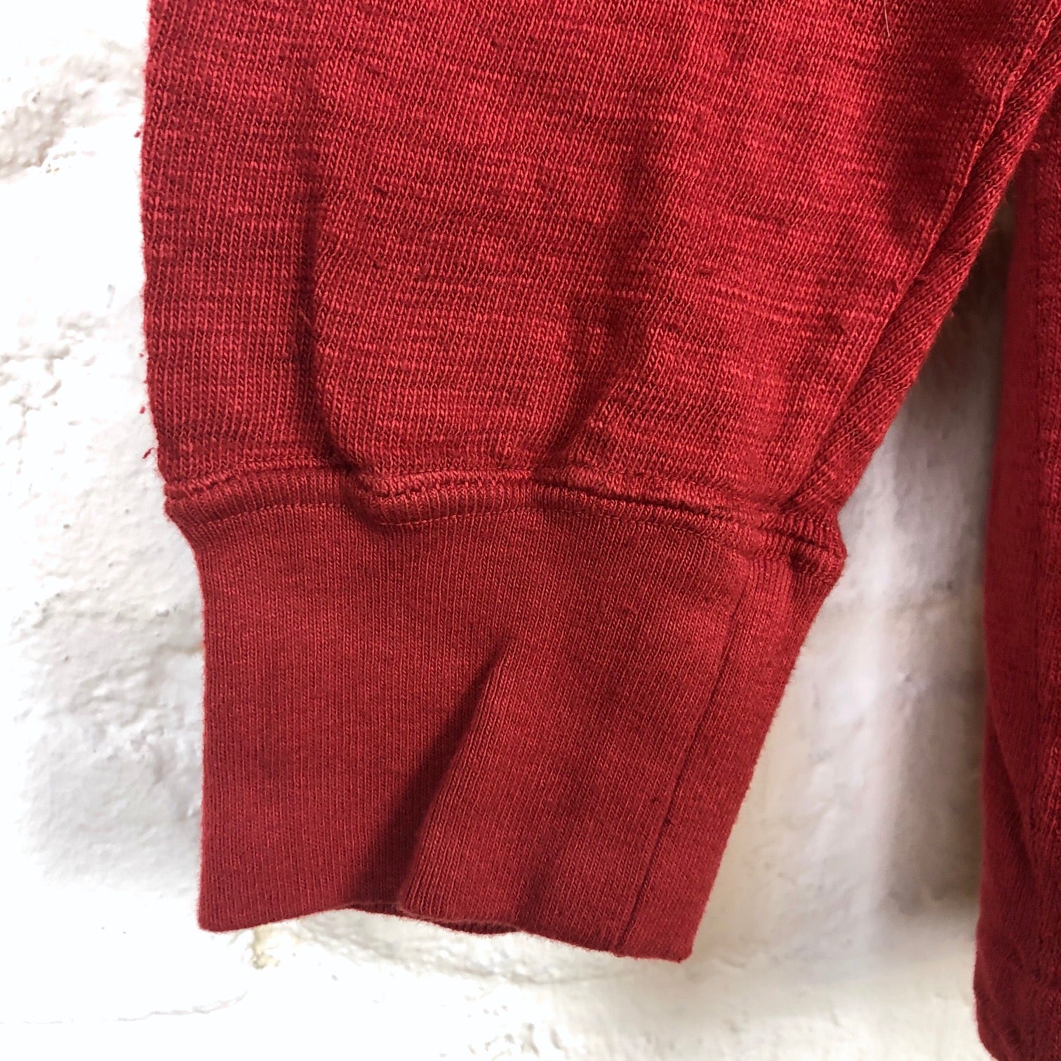 burgus plus | hbp-010 l-s henley neck tee red - Image 5