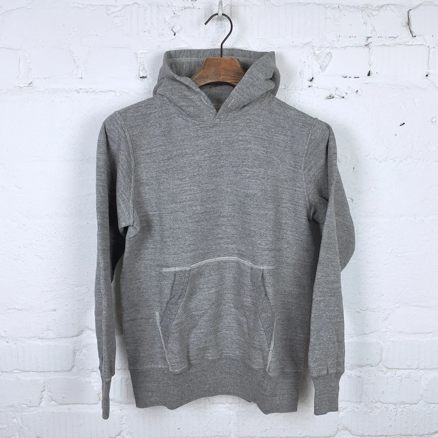 buzz rickson's | br68914 13oz plain sweat parka - grey