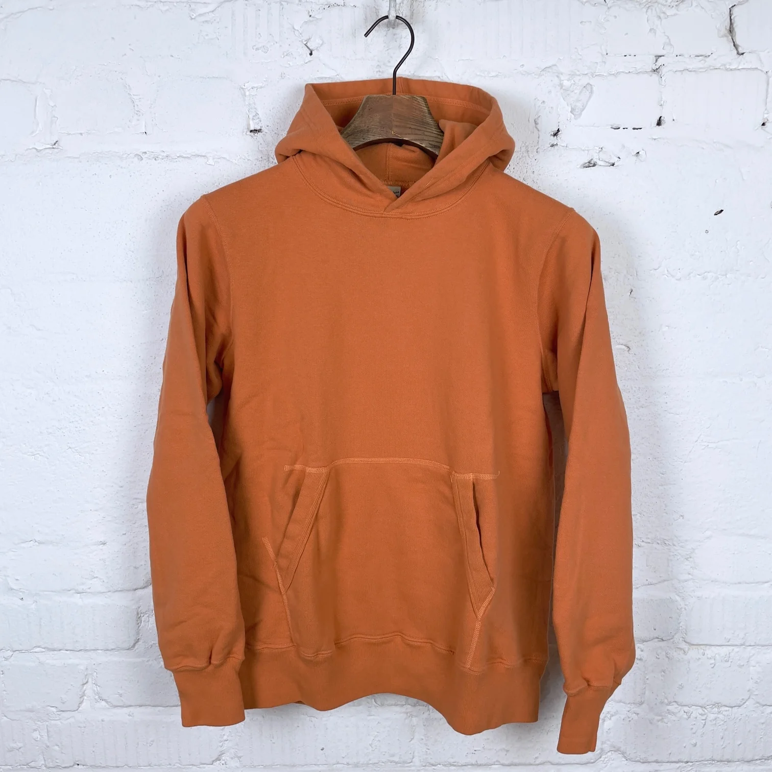 buzz rickson's | br68914 13oz plain sweat parka - orange