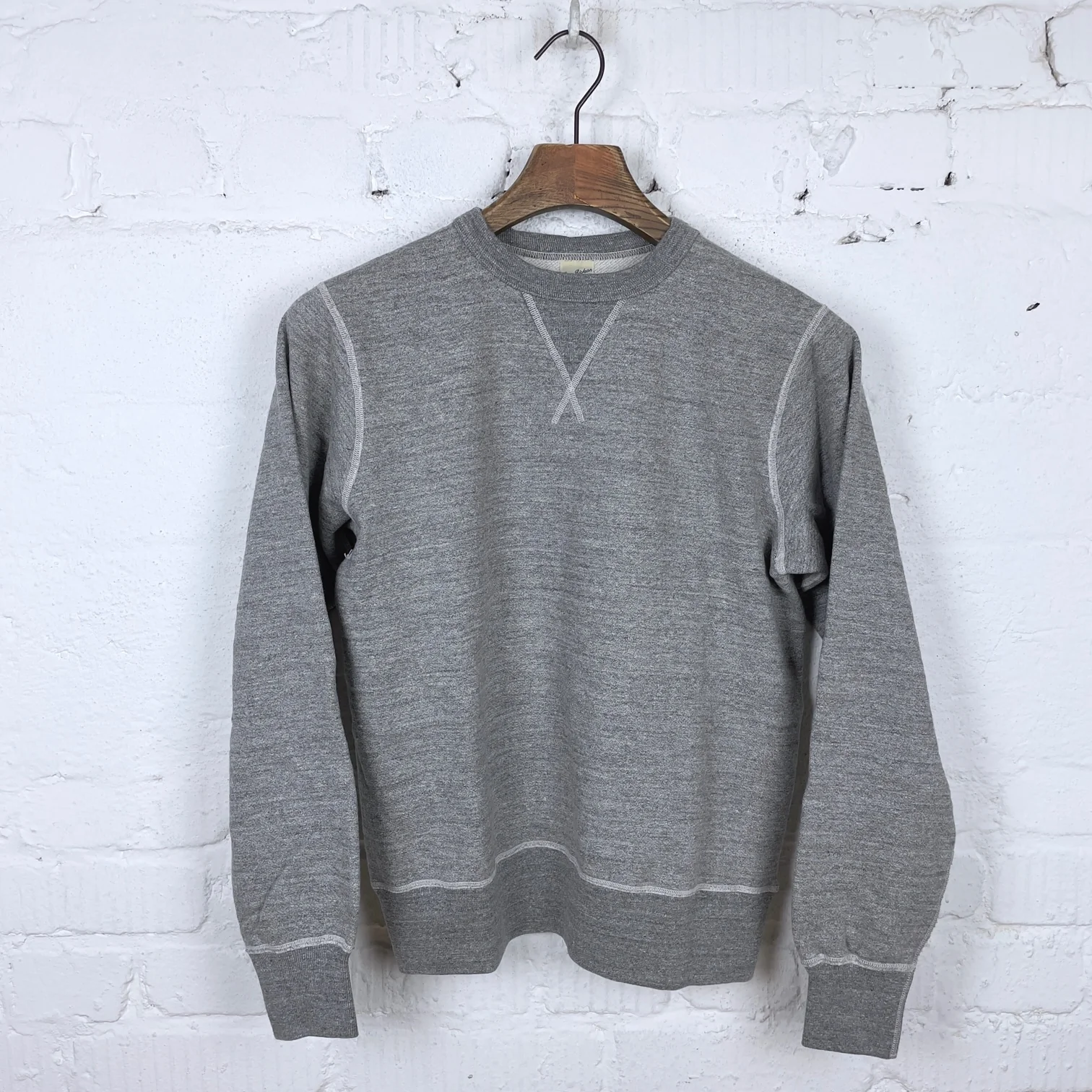 buzz rickson's | 13oz plain sweatshirt - h.gray