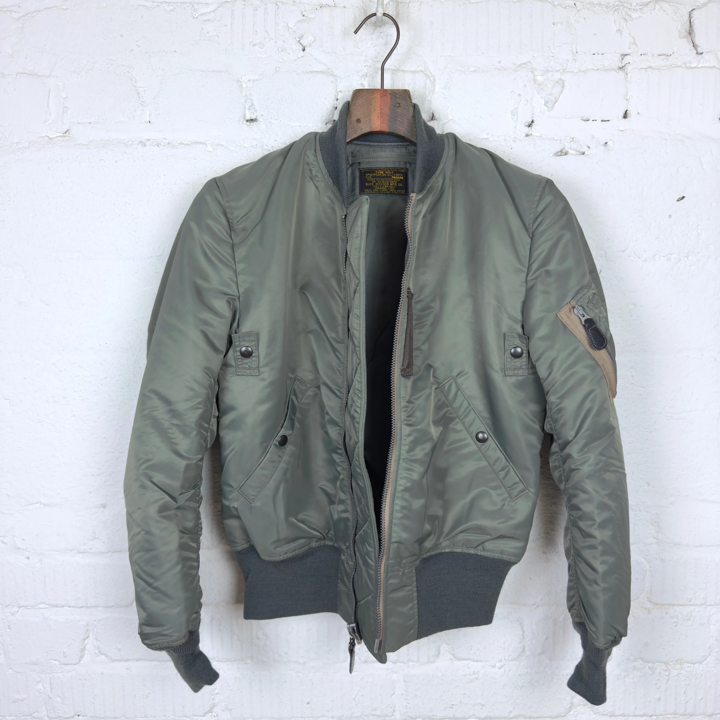 buzz rickson's | br14920 ma-1 slender jacket original spec. - Image 4