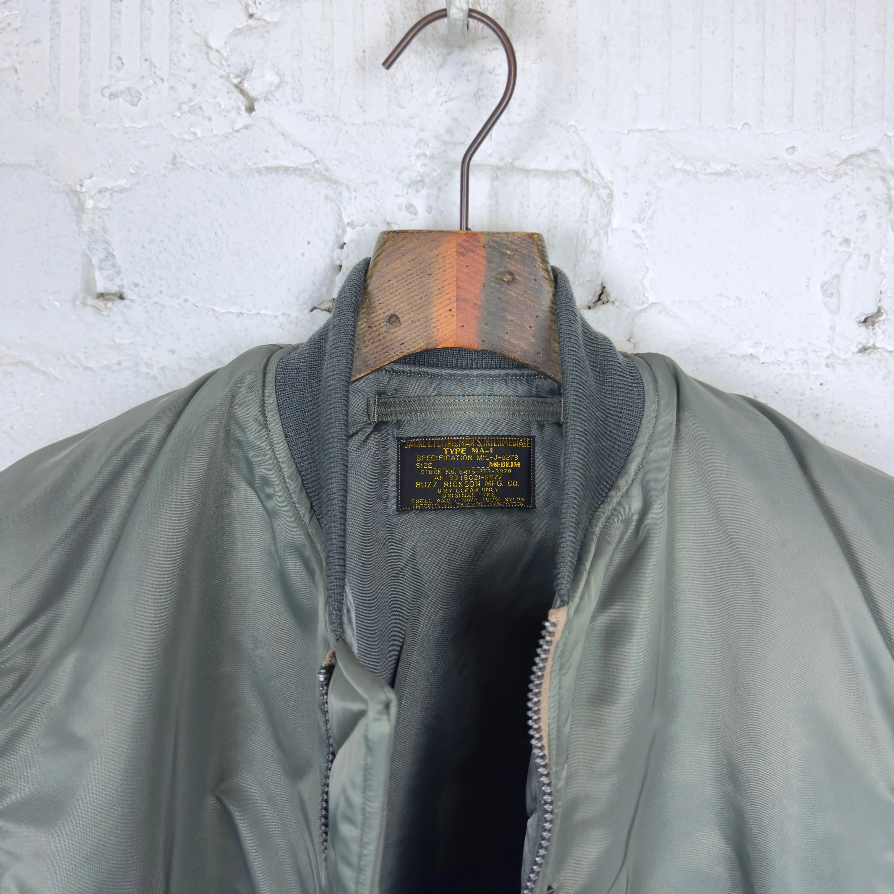 buzz rickson's | br14920 ma-1 slender jacket original spec. - Image 5