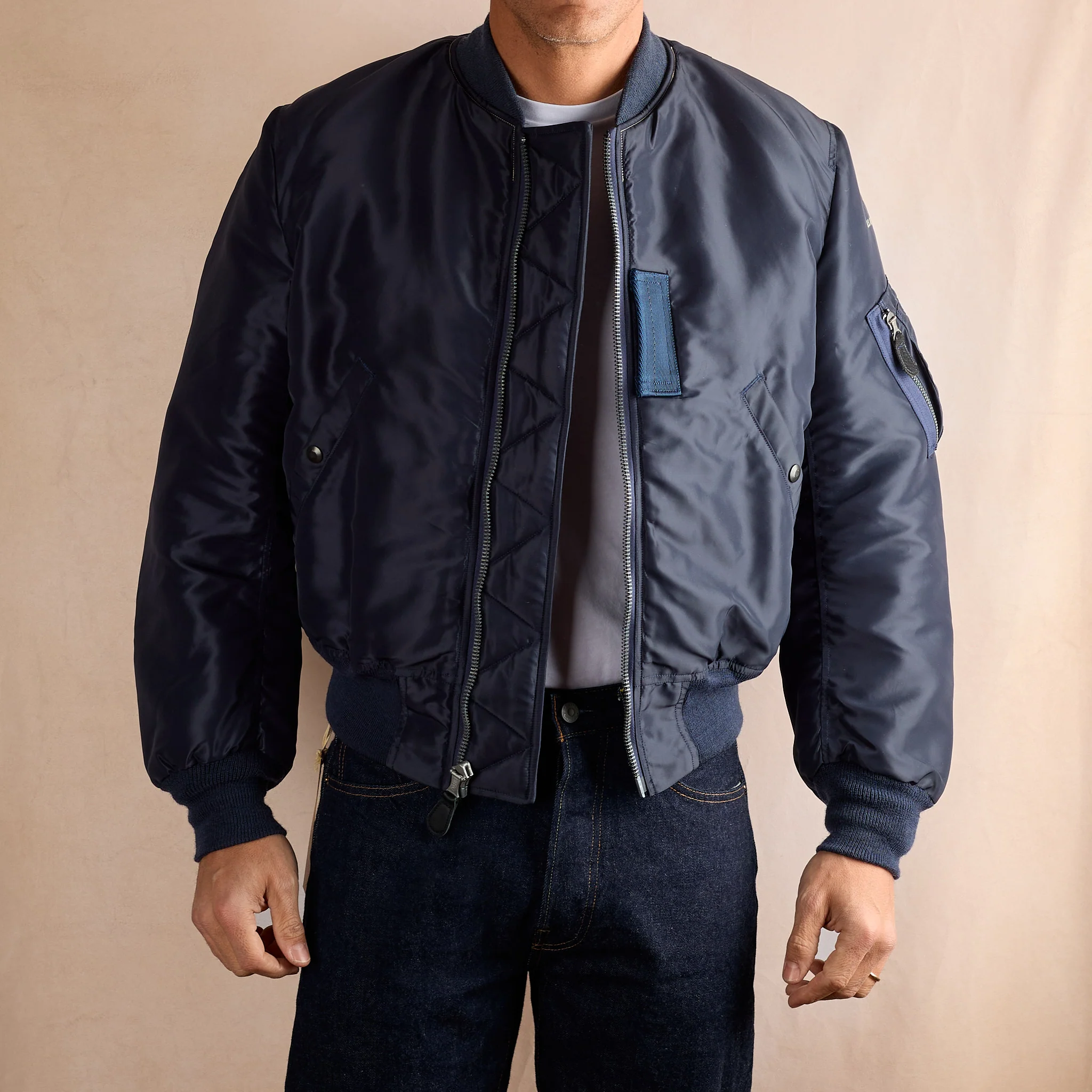 buzz rickson's | br14942 type b-15c (mod.) “b. rickson & sons. inc. navy - Image 2