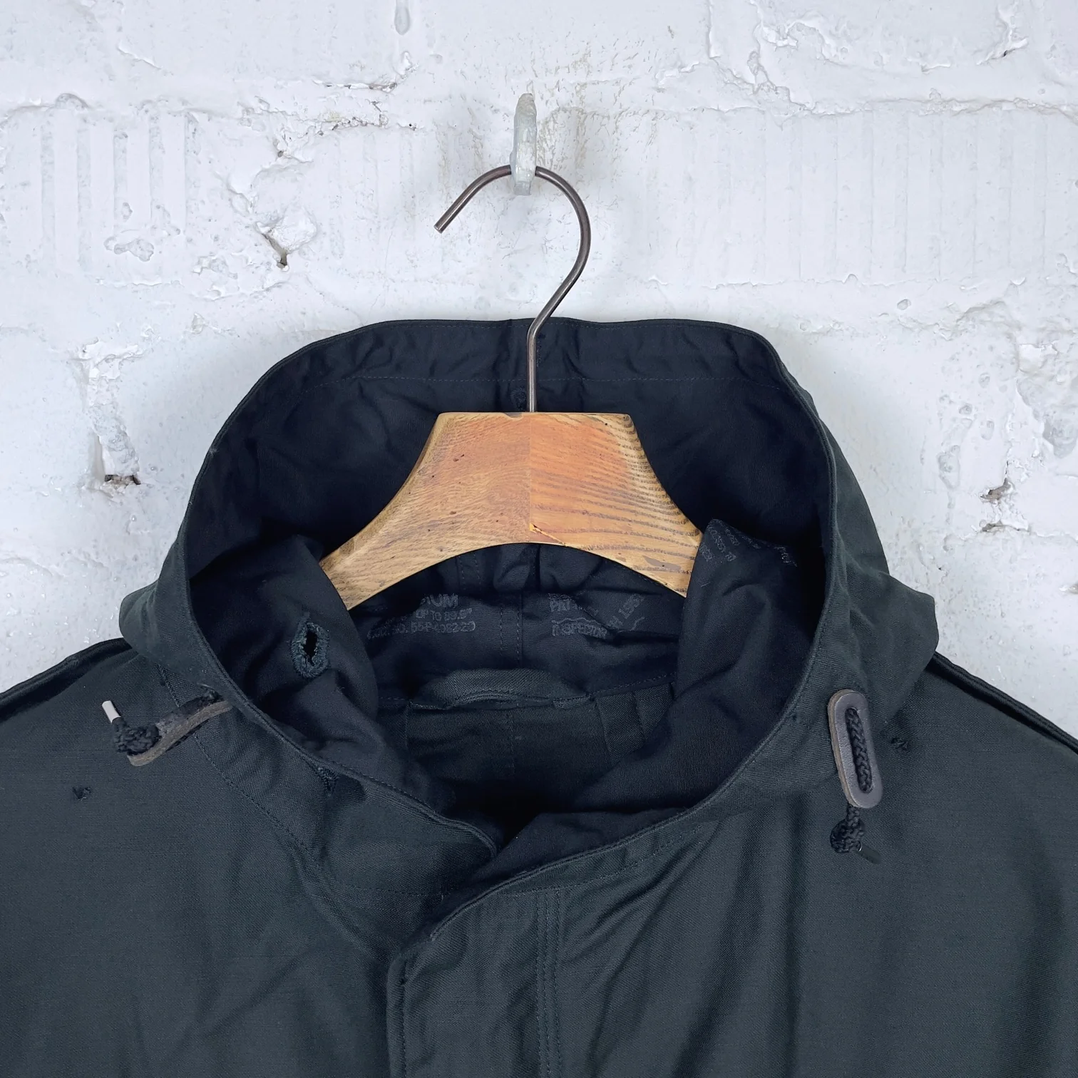 buzz rickson's | br14969 william gibson black m-51 parka - Image 3