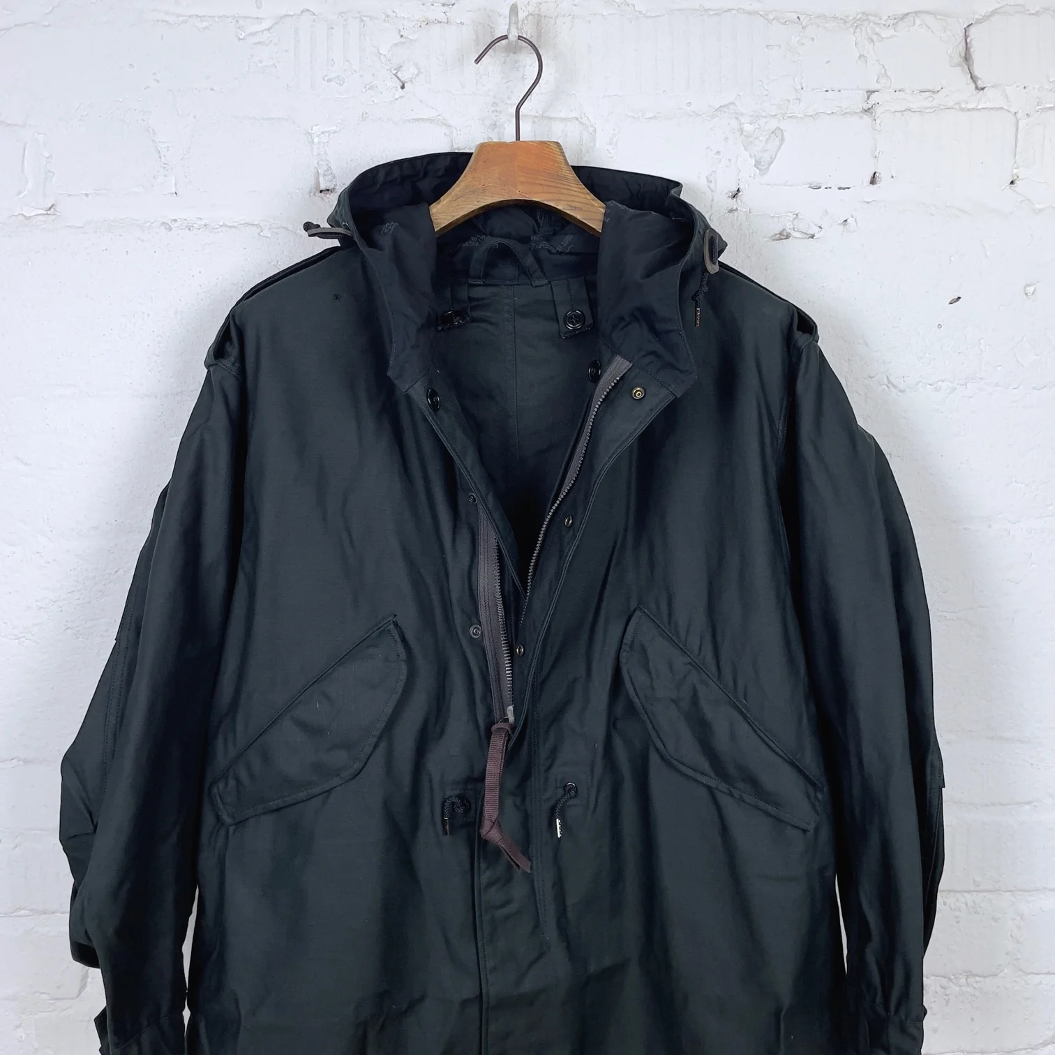 buzz rickson's | br14969 william gibson black m-51 parka - Image 6