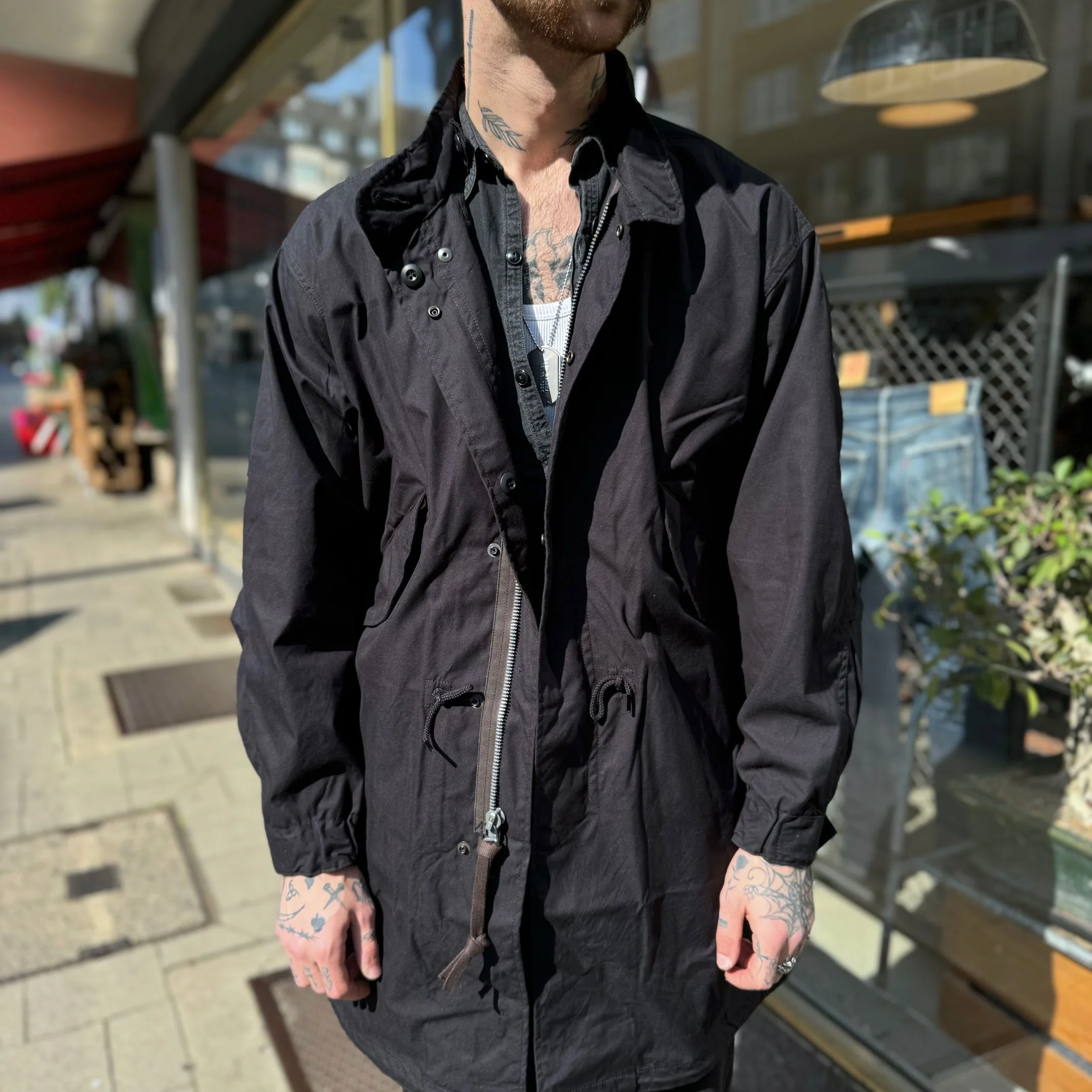 buzz rickson's | br15192 william gibson black, extreme - cold weather m-65 (no hood) - Image 3