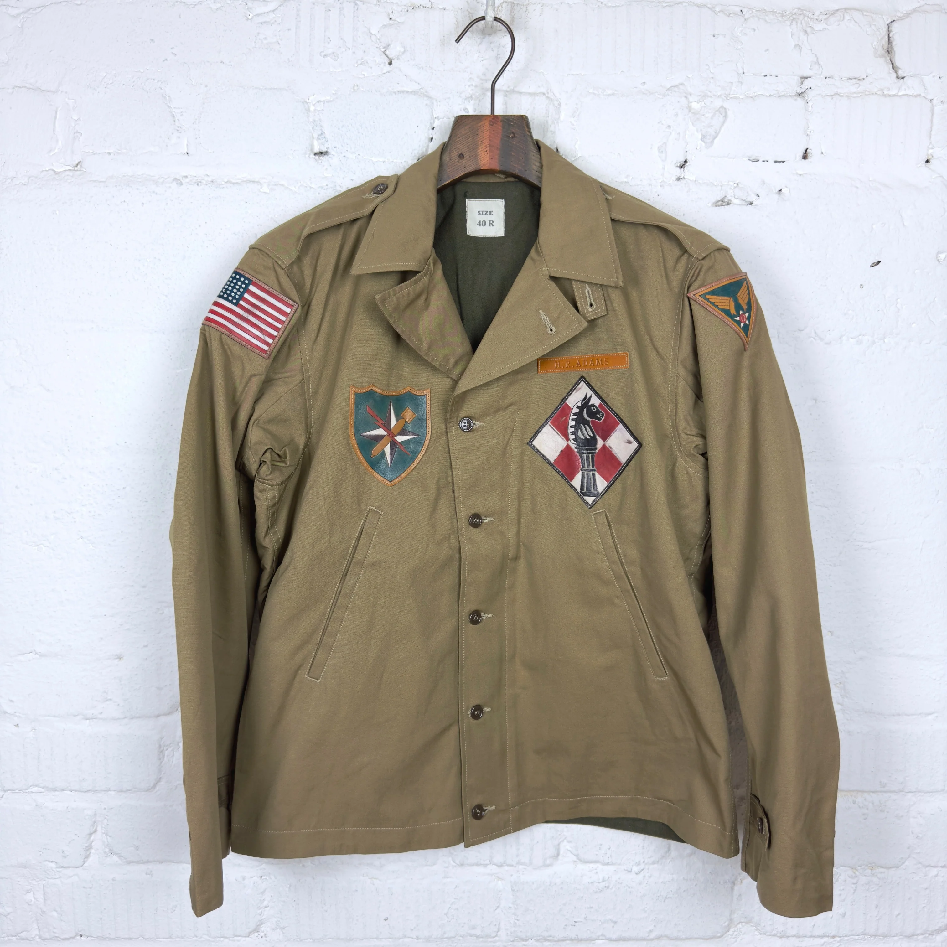 buzz rickson's | br15348 type m-41 buzz rickson co., inc. 487th bomb sq