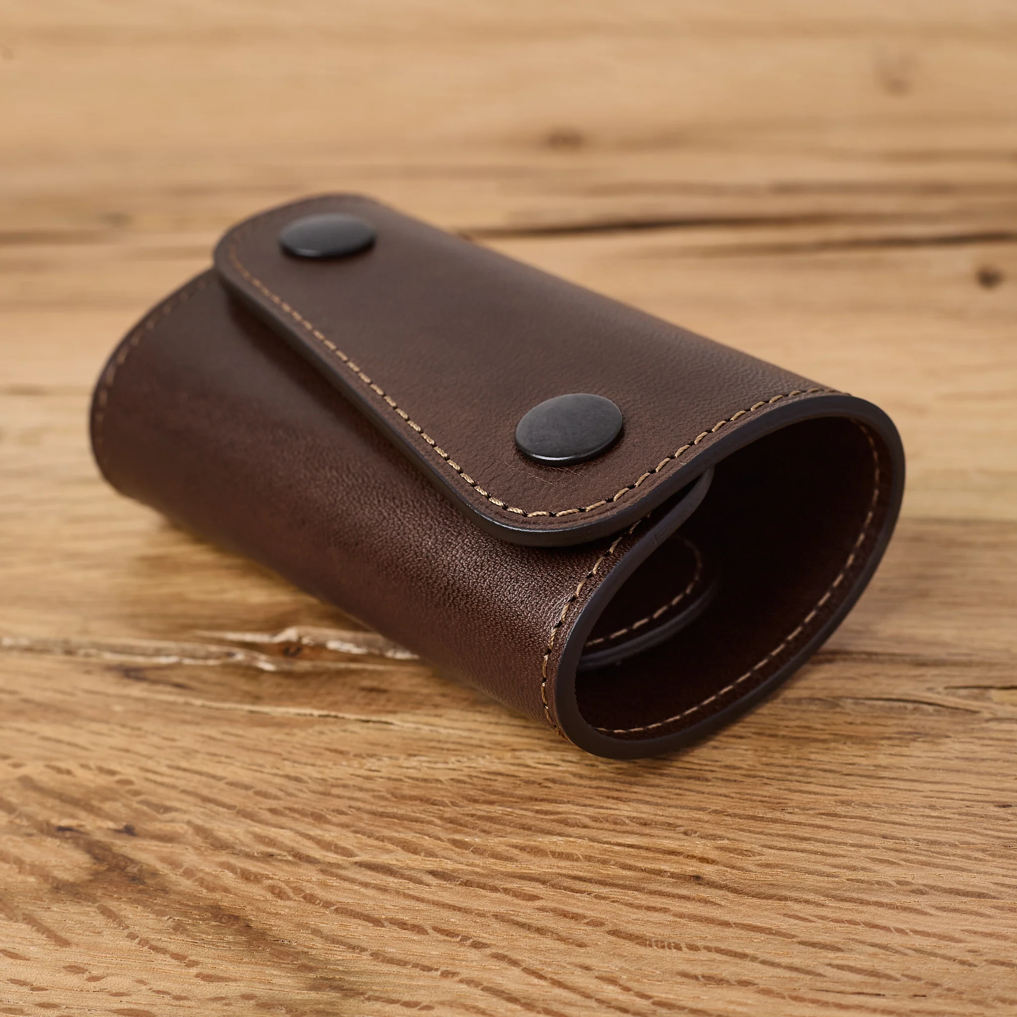 buzz rickson's | br02758 leather key case - brown - Image 3