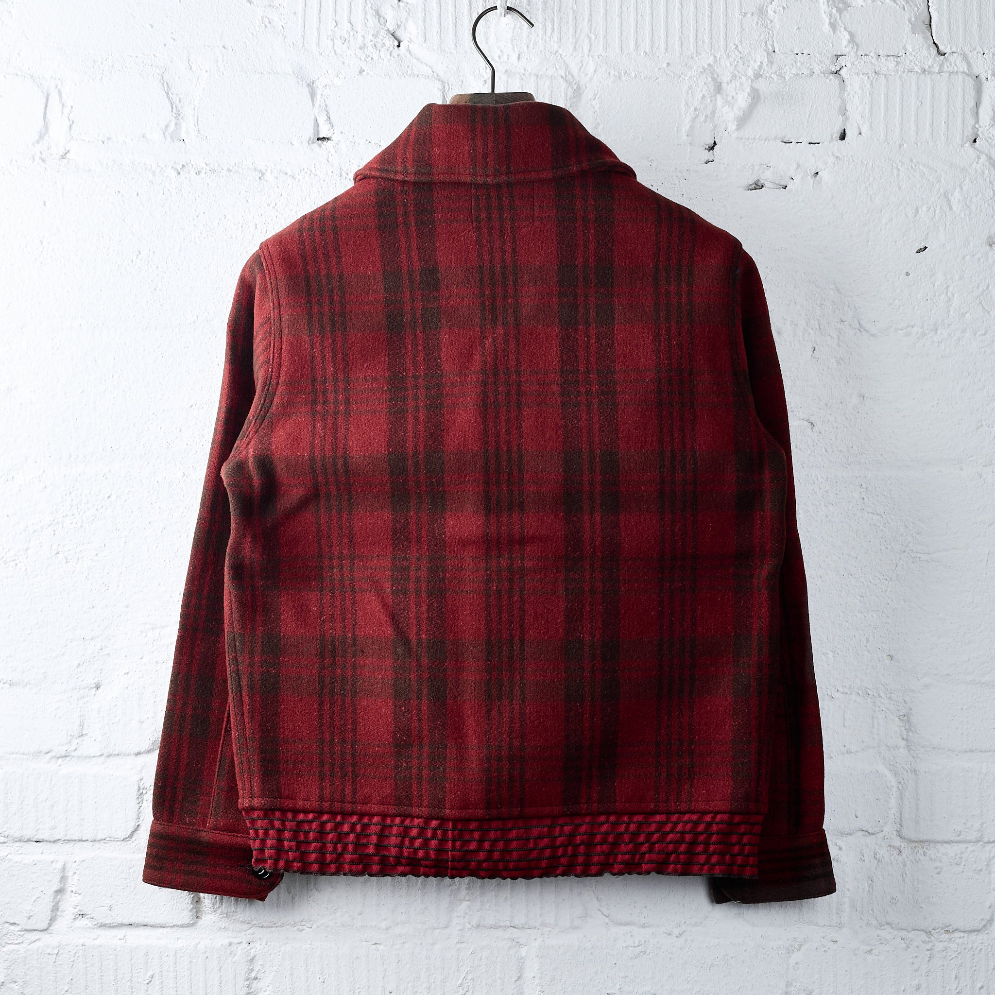 buzz rickson's | br15752 jacket, wool, red plaid civilian conservation corps “buzz rickson mfg. co.” - Image 4