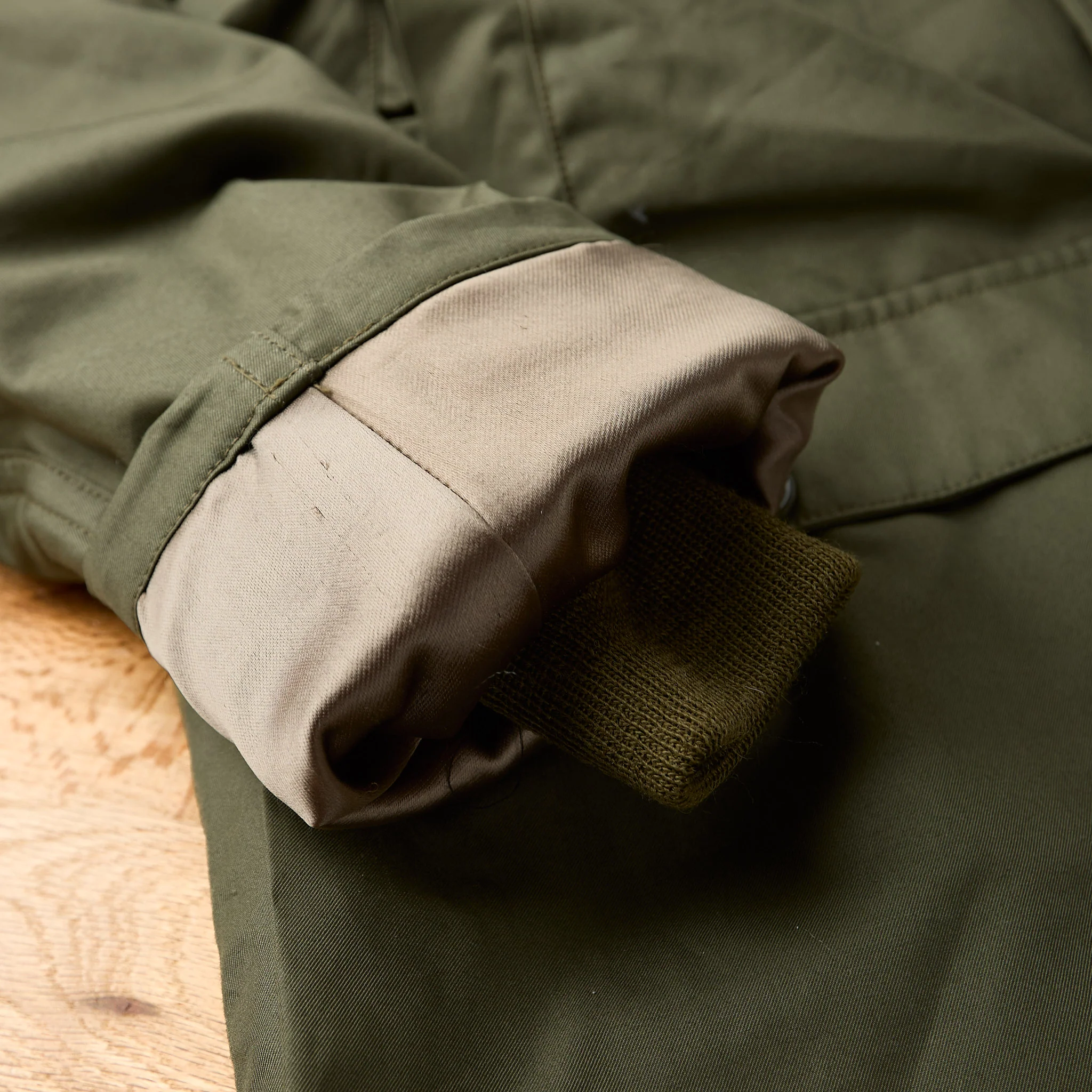 buzz rickson's | br15757 al-1 flight jacket - olive - Image 5