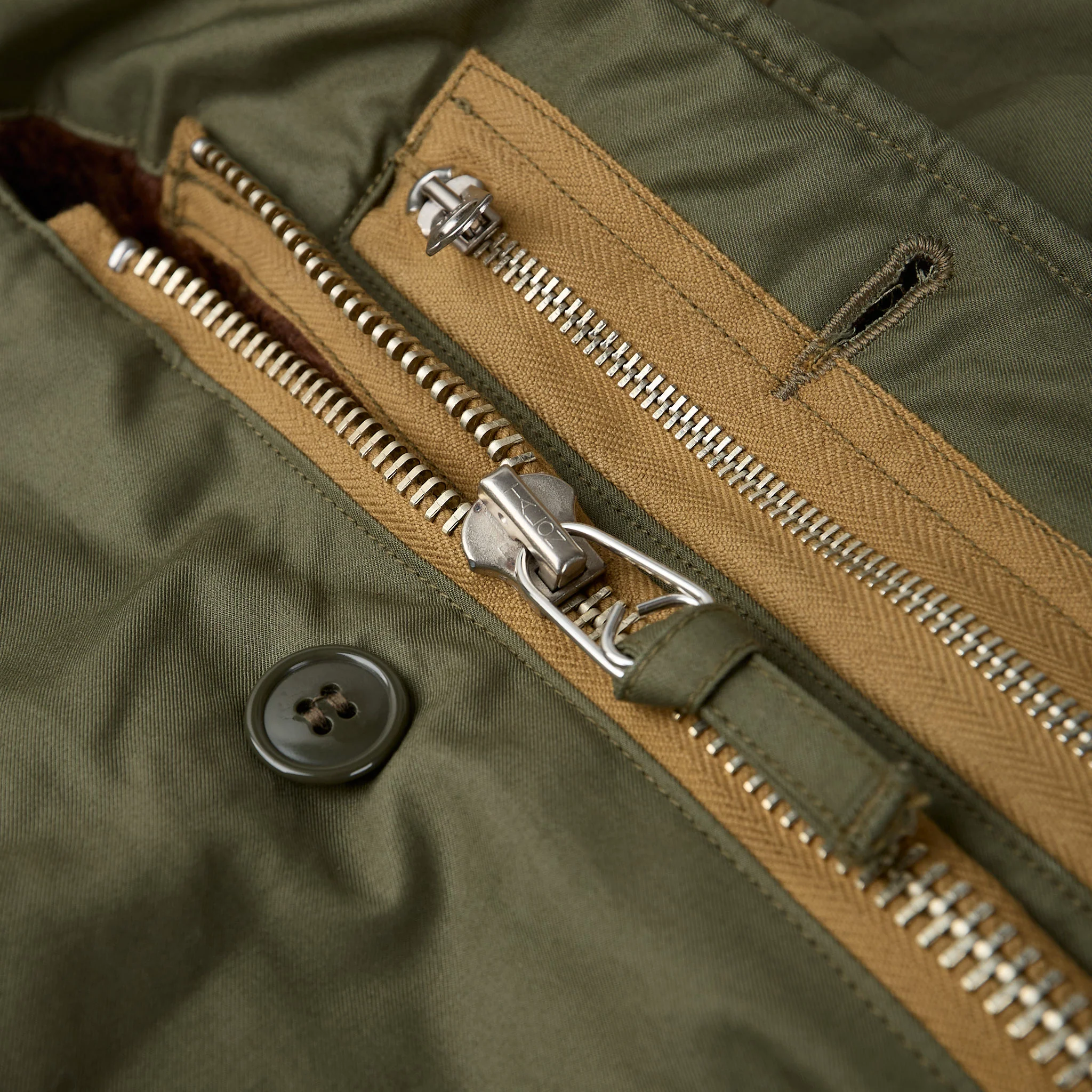 buzz rickson's | br15757 al-1 flight jacket - olive - Image 6