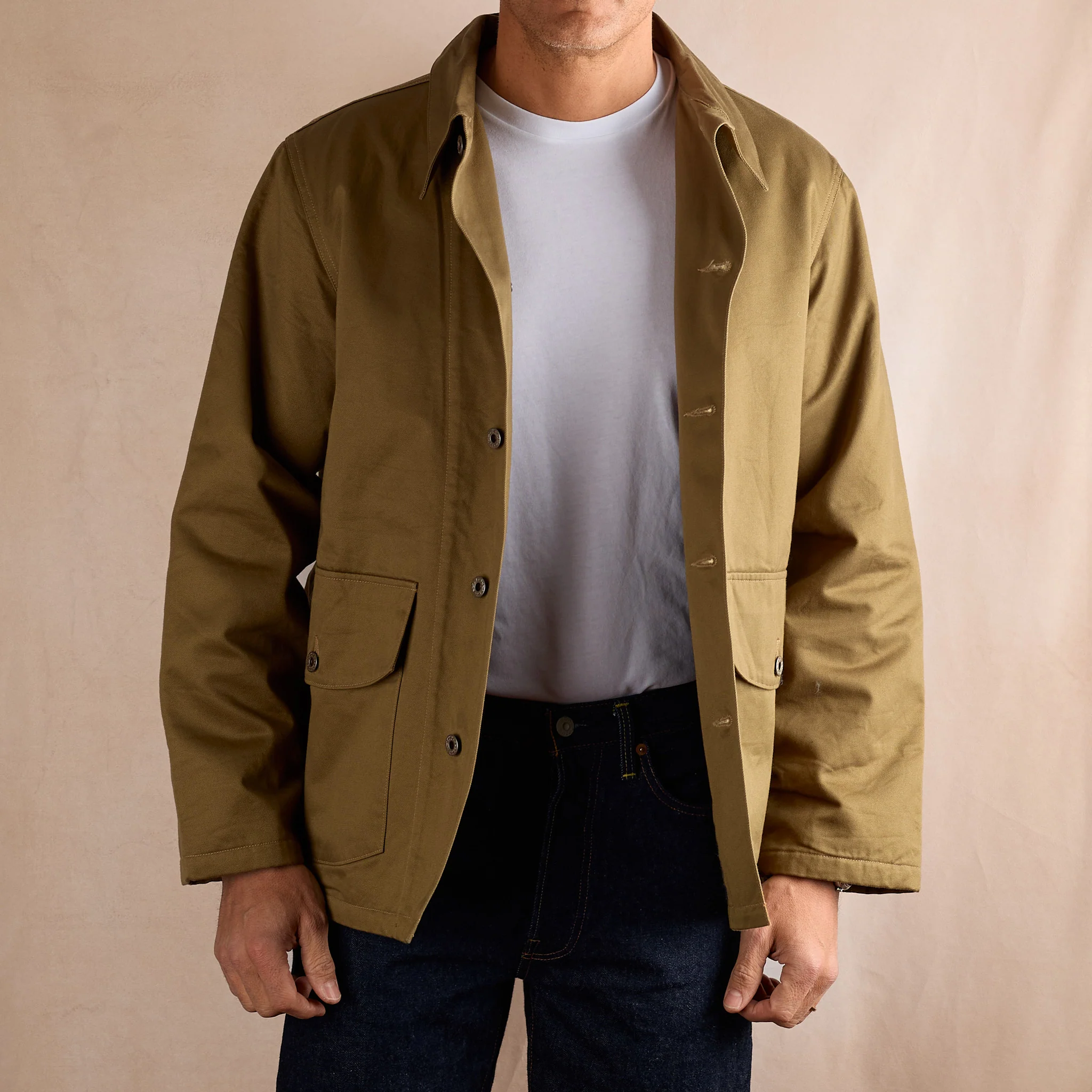 buzz rickson's | br15770 aviation associates army working jacket troy blanket lined - Image 2