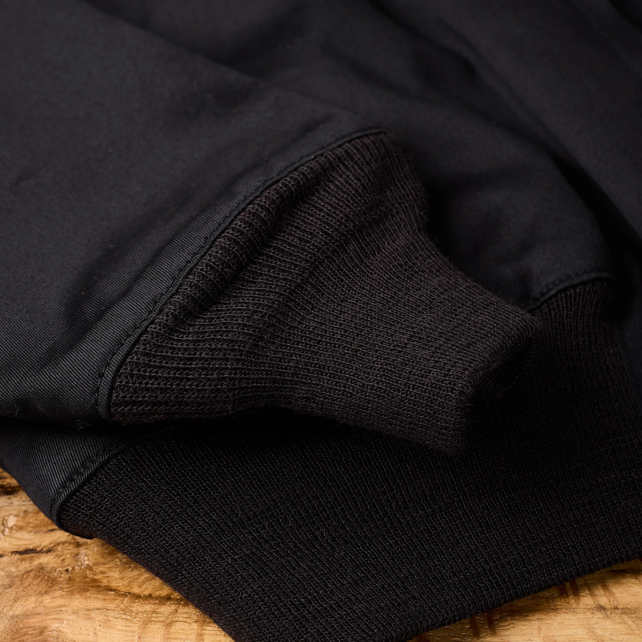 buzz rickson's | br15775 william gibson collection - black tankers slash pocket - Image 4