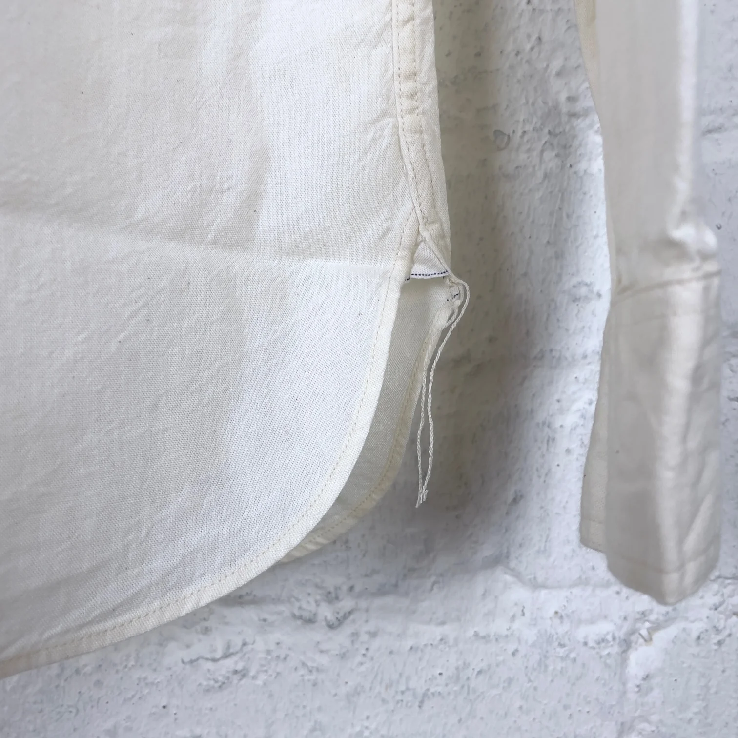buzz rickson's | br25996 white chambray work shirt - Image 3