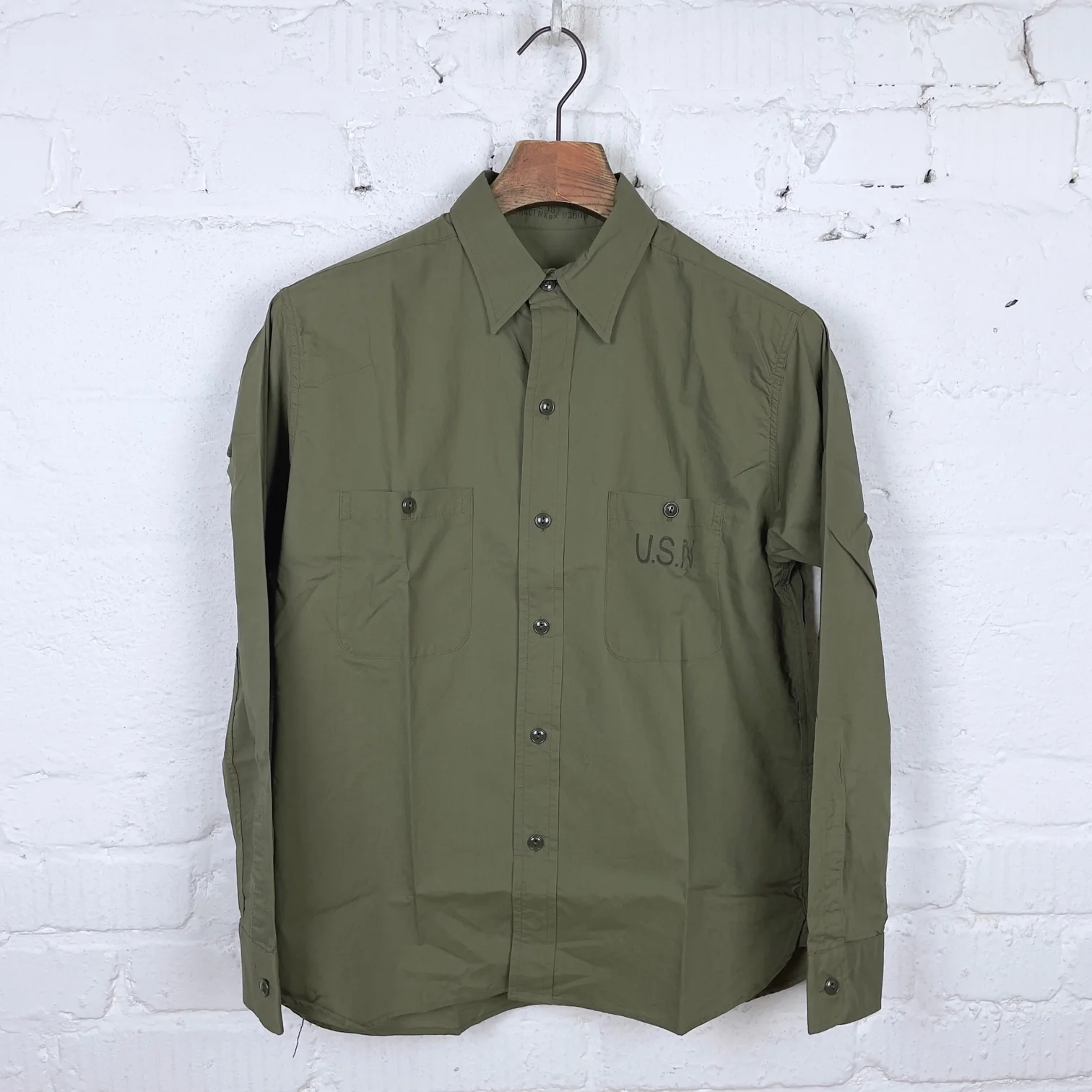 buzz rickson's | br28219 n-3 utility shirt (long sleeve)